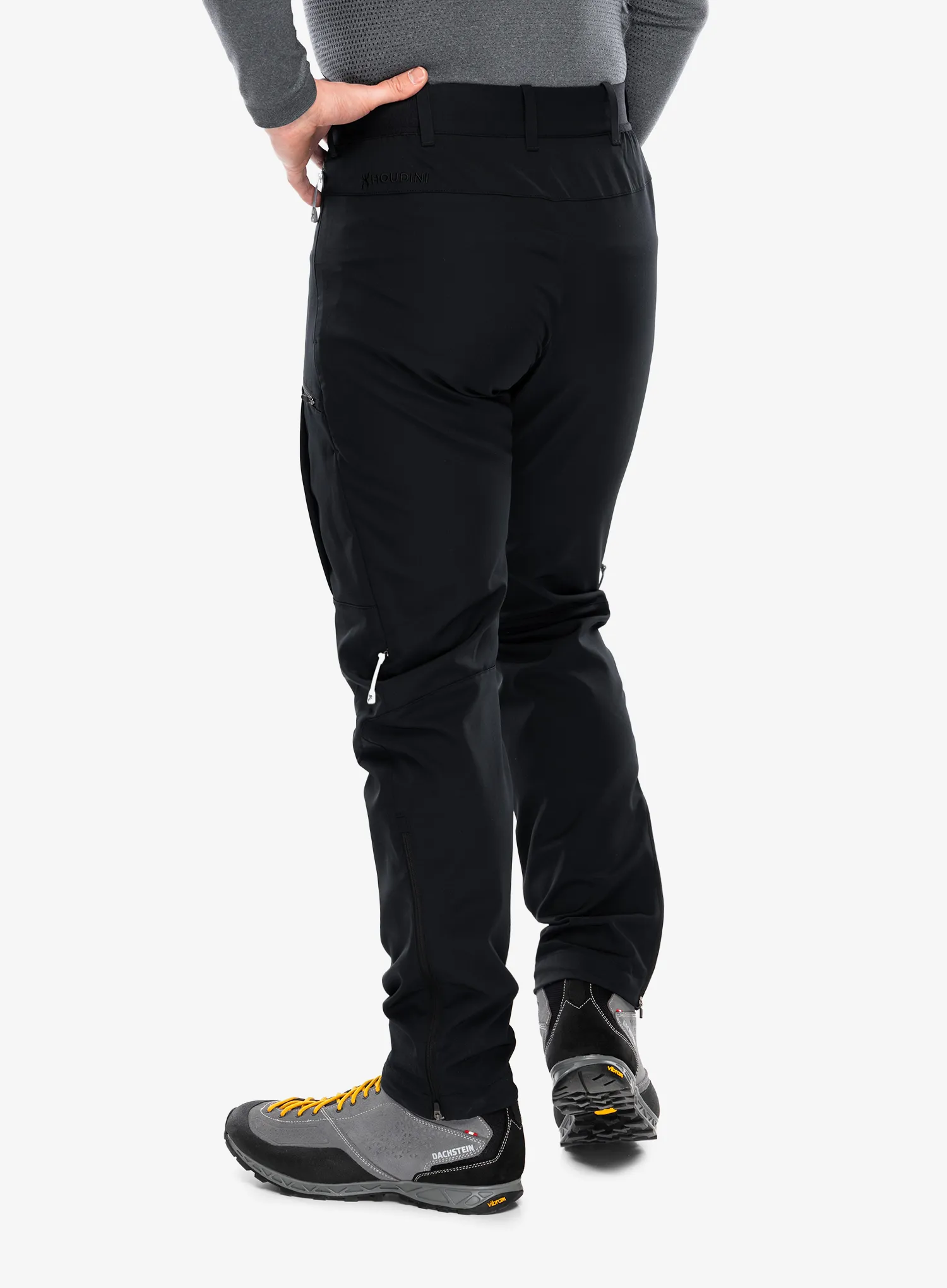 Softshellové nohavice Houdini More Pants - true black