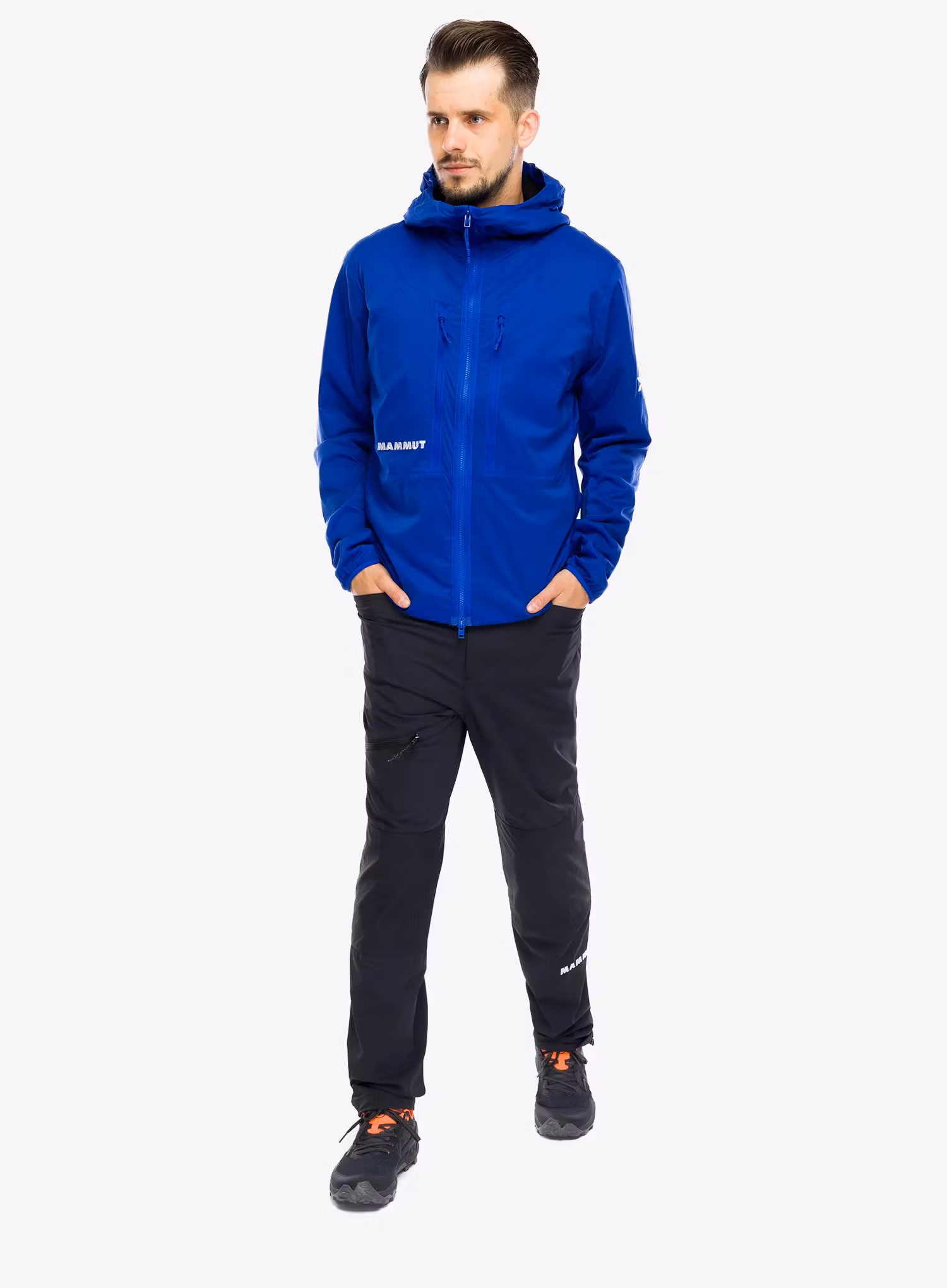 Softshellové nohavice Mammut Eiger Nordwand Light SO Pants - black