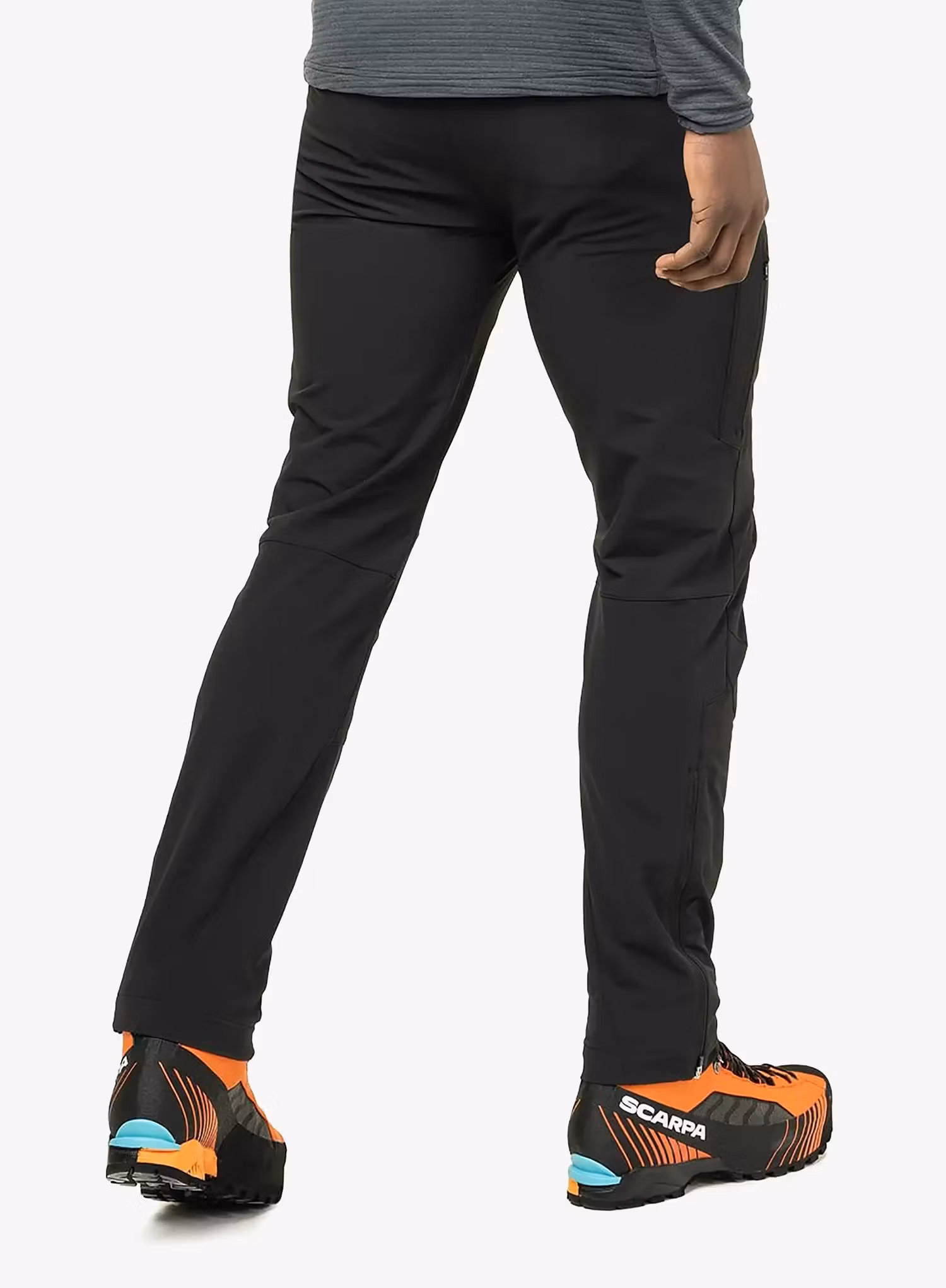 Softshellové nohavice Mountain Equipment Ibex Mountain Pant -  black/black