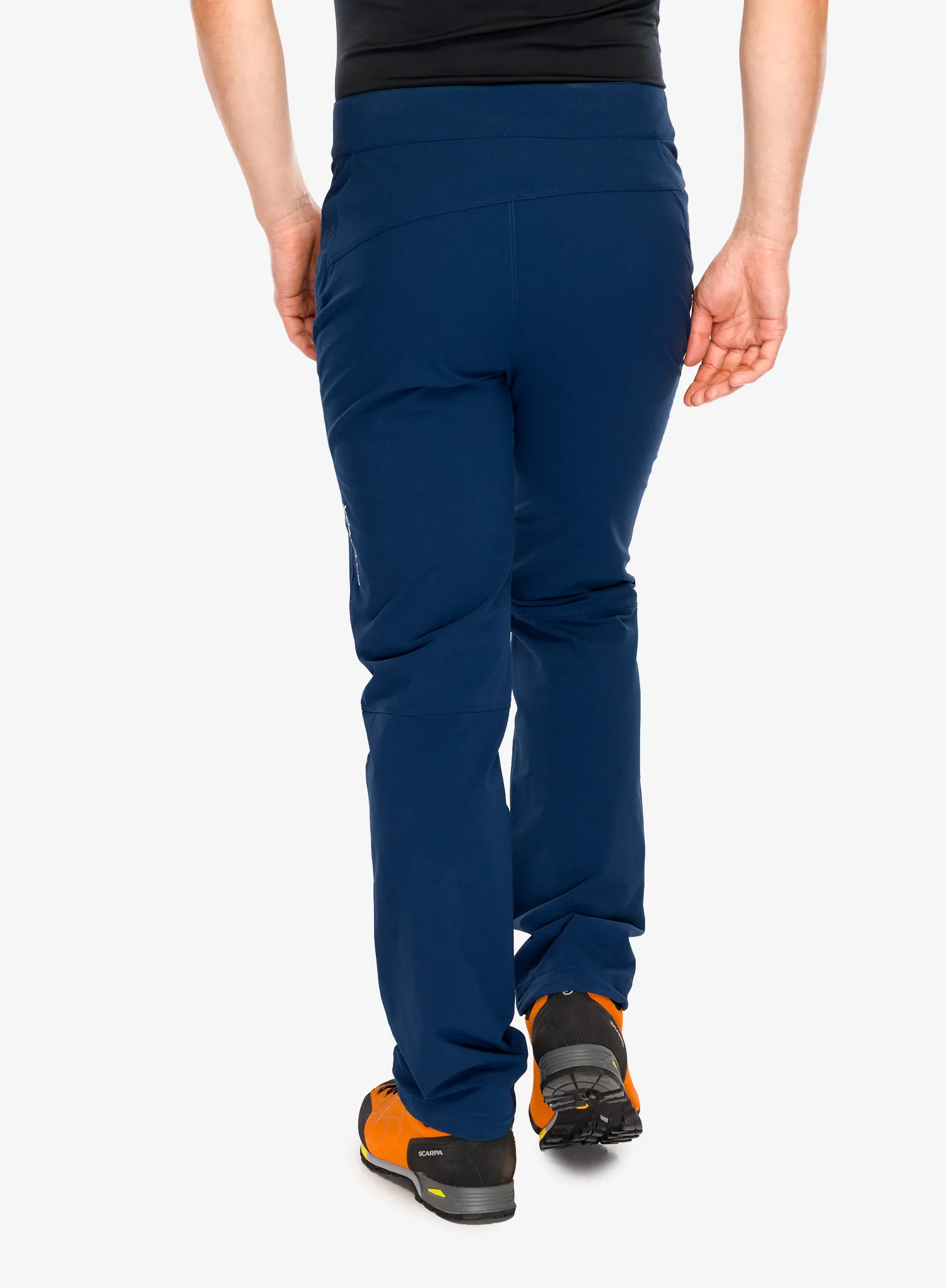 Softshellové nohavice Ortovox Brenta Pants - deep ocean/deep ocean