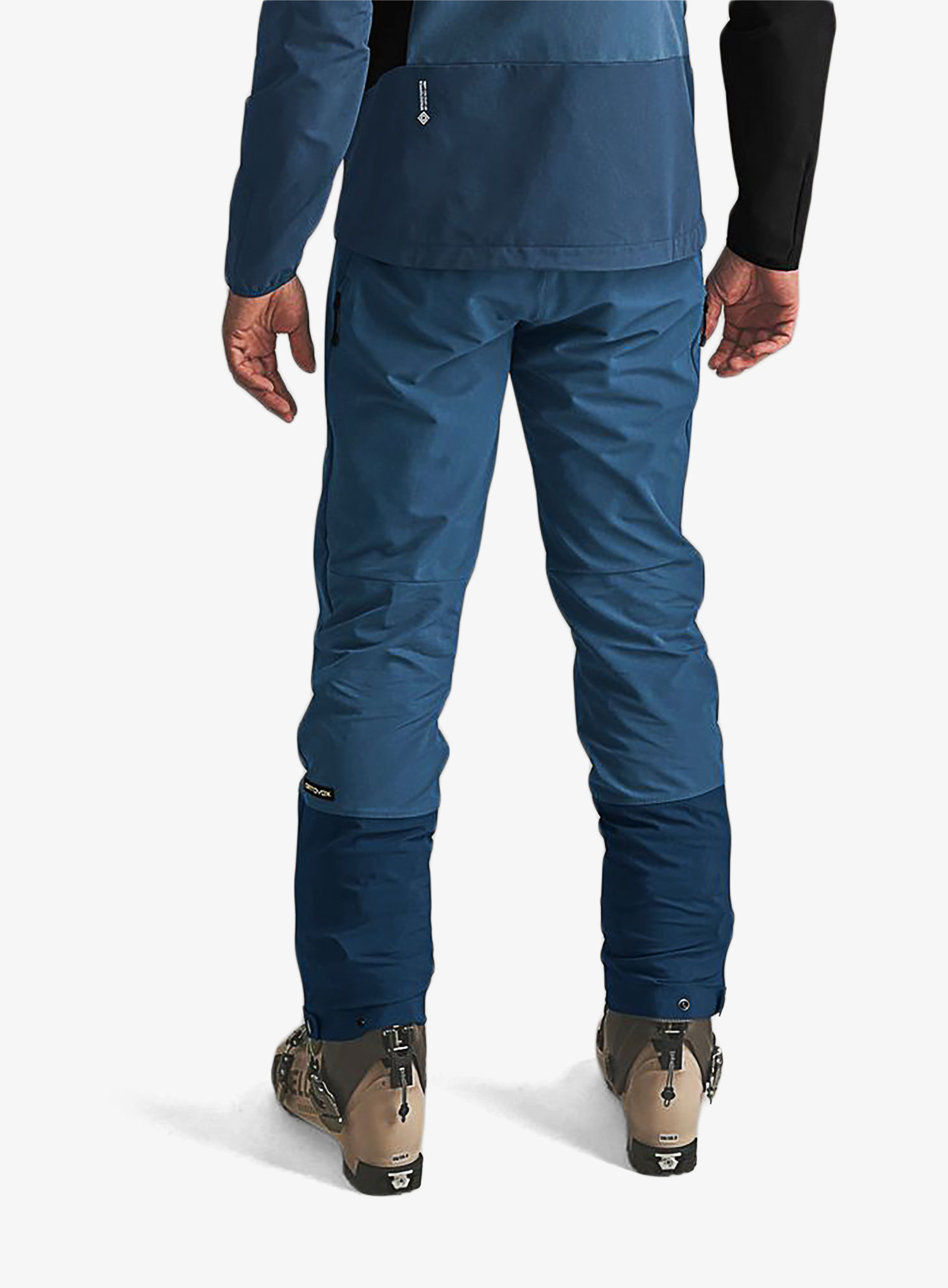 Softshellové nohavice Ortovox Ortler Softshell Plus Pants - blue nunatak