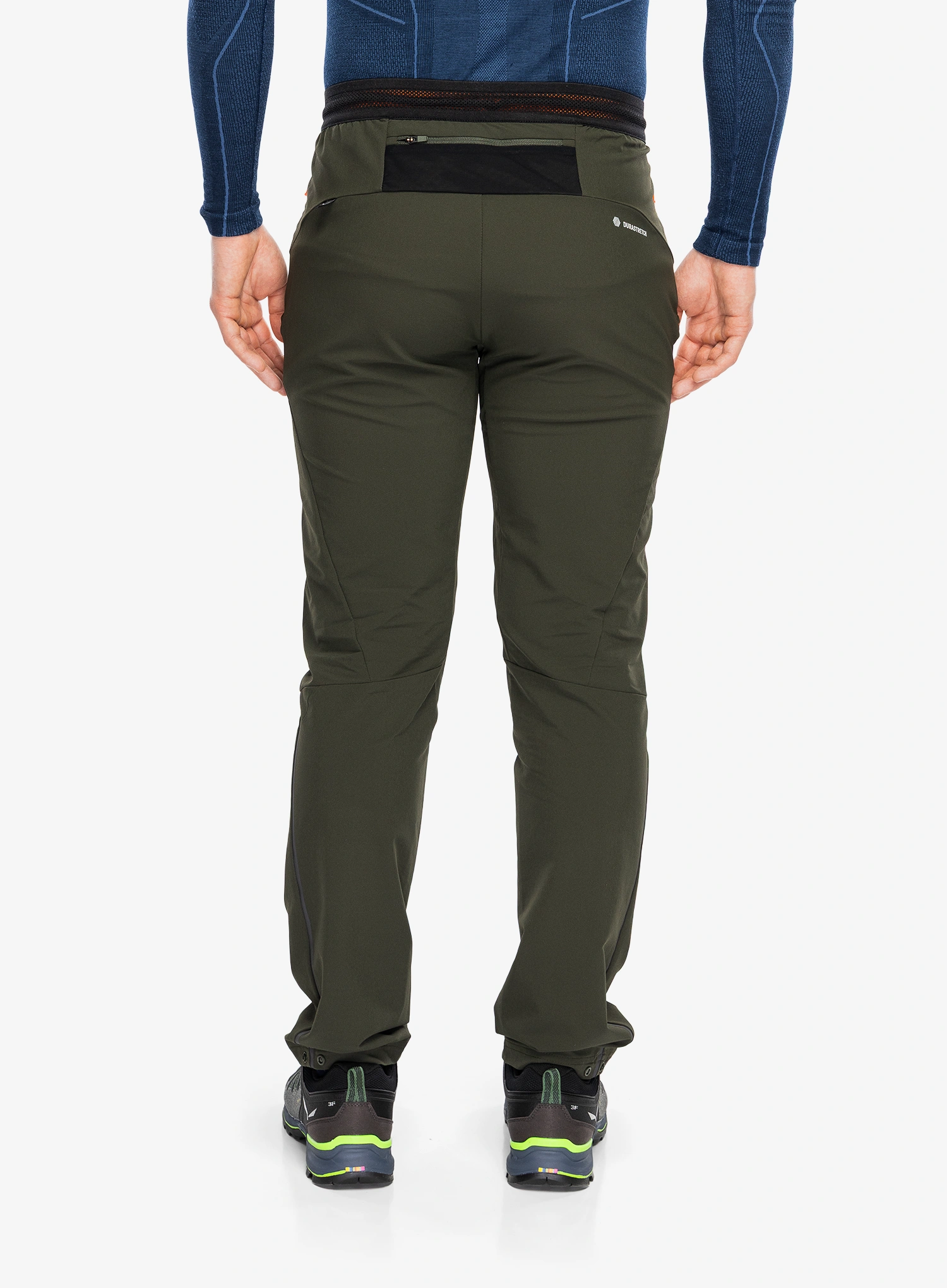 Softshellové nohavice Salewa Pedroc 2 DST Regular Pant - dark olive