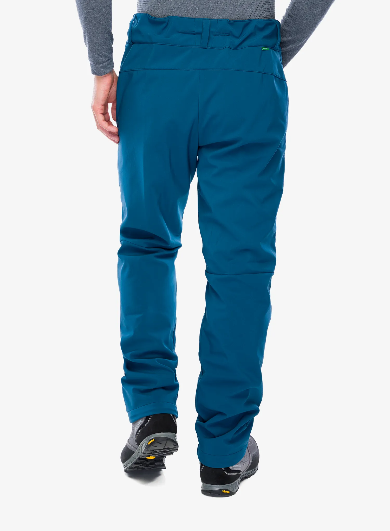 Softshellové nohavice Vaude Elope Softshell Pants - baltic sea