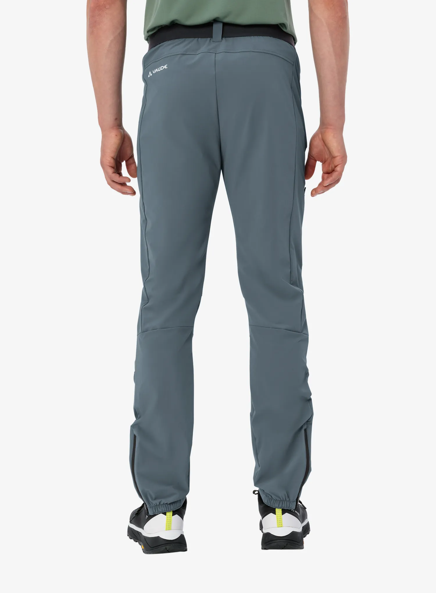Softshellové nohavice Vaude Scopi Pants III - heron