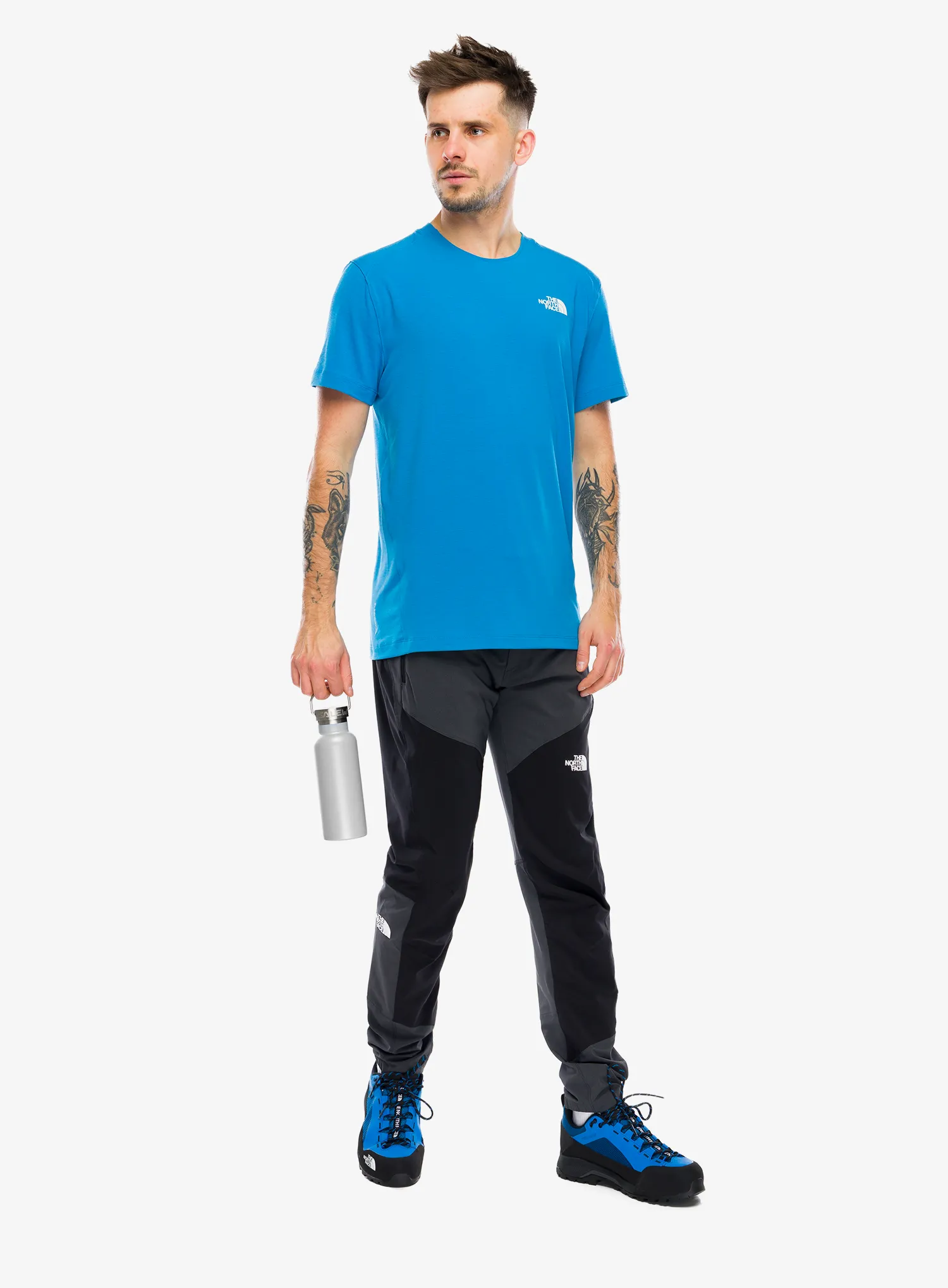 Nohavice The North Face Felik Slim Tapered Pant - asphalt grey/tnf black