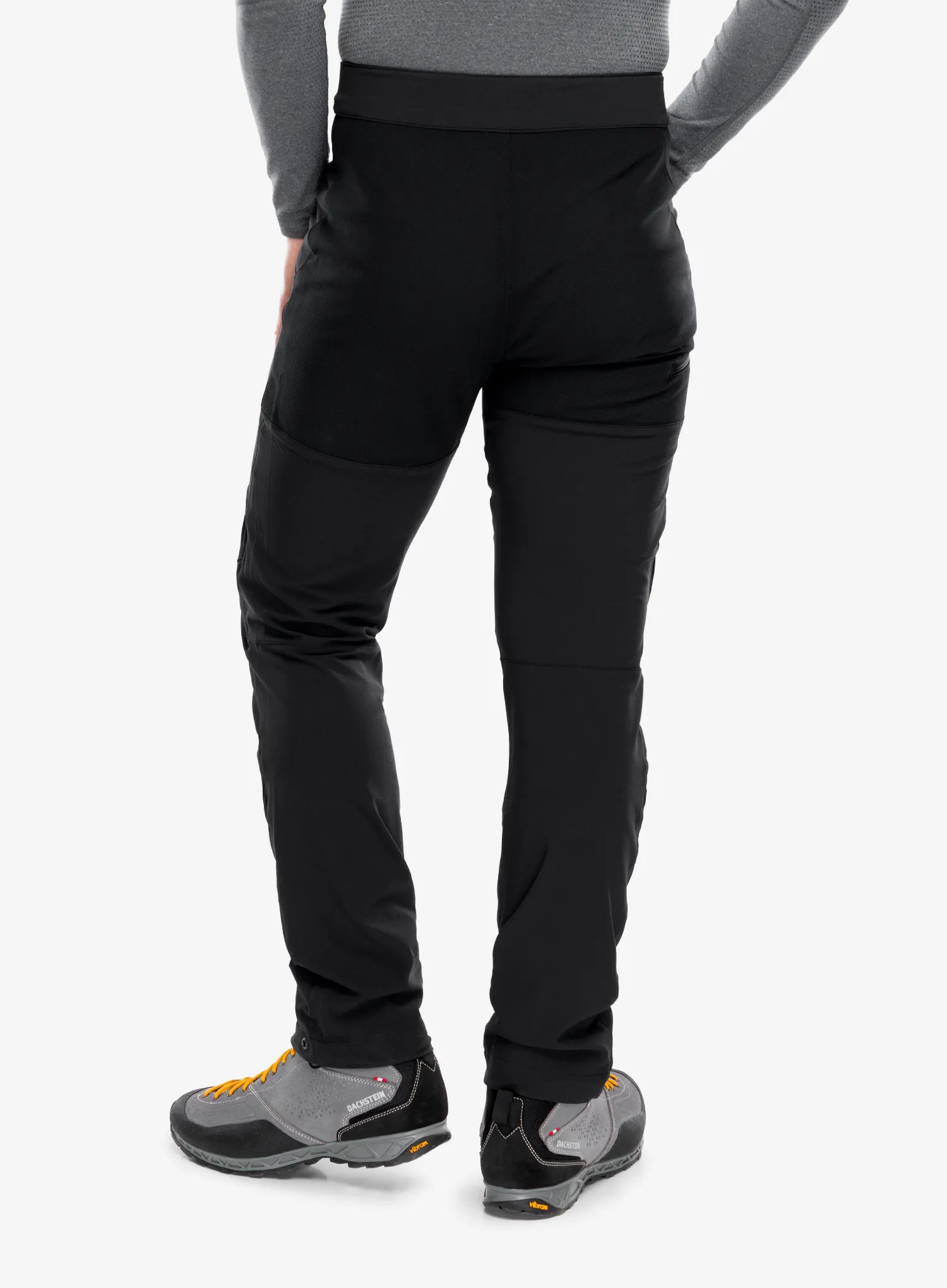 Trekingové nohavice Black Diamond Alpine Hybrid Pants - black/black