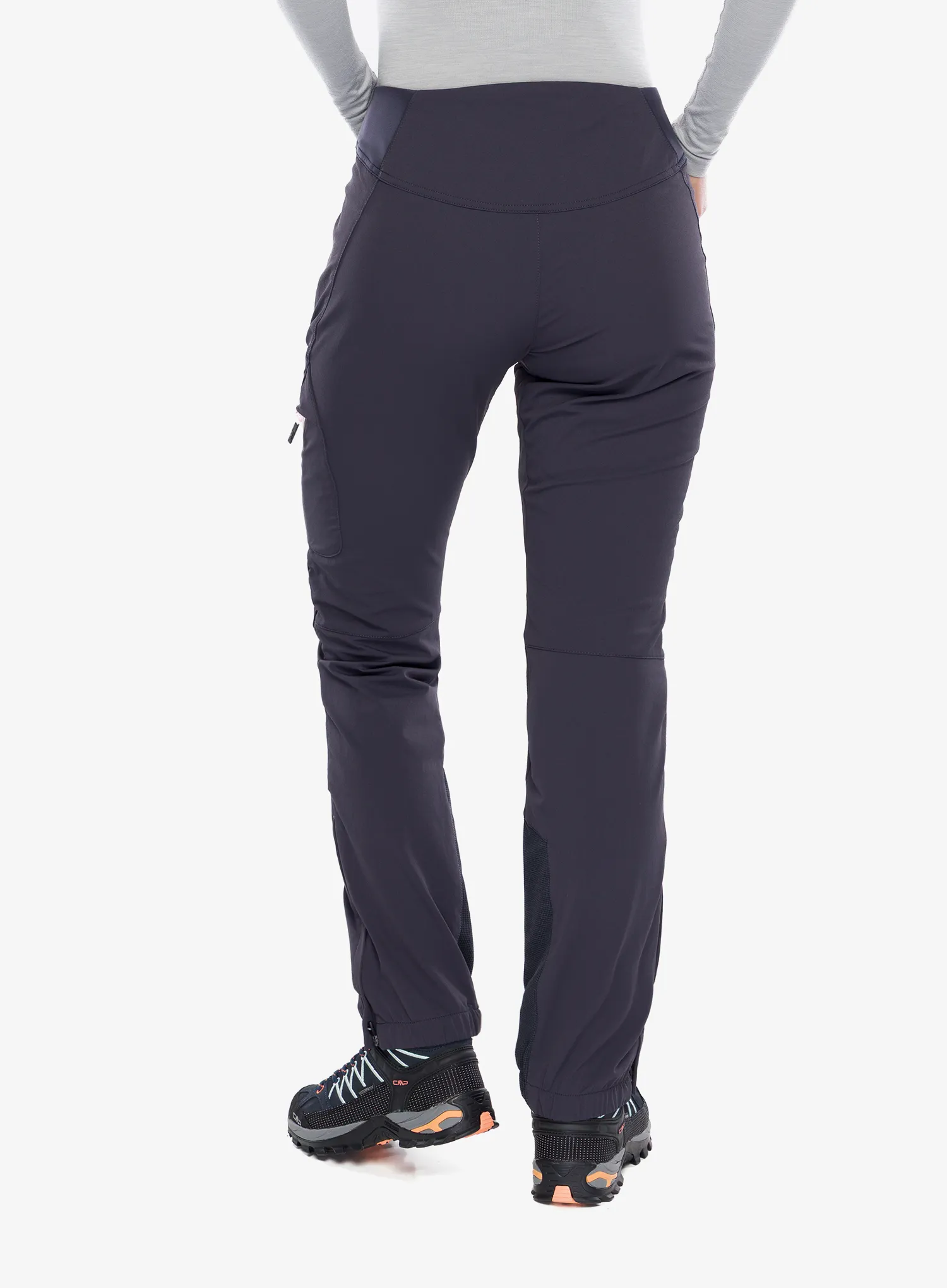 Dámske trekingové nohavice CMP Fonda Pant - antracite/pink