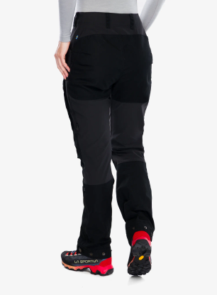 Dámske trekingové nohavice Fjallraven Keb Trousers Curved - black