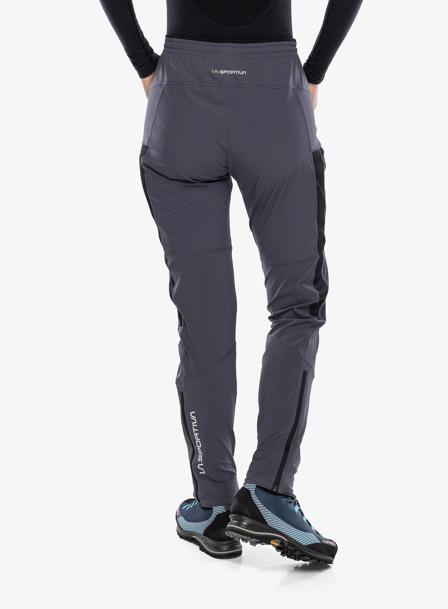 Dámske trekingové nohavice La Sportiva Aequilibrium Speed Tights - onyx/chalk