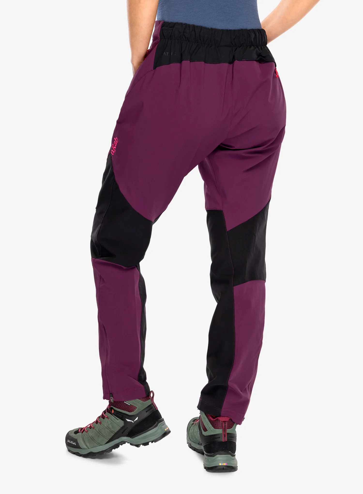 Trekingové nohavice Rab Torque Pants - mulberry