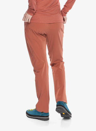 Dámske trekingové nohavice Salewa Puez Talvena DST Pant - etruscan red