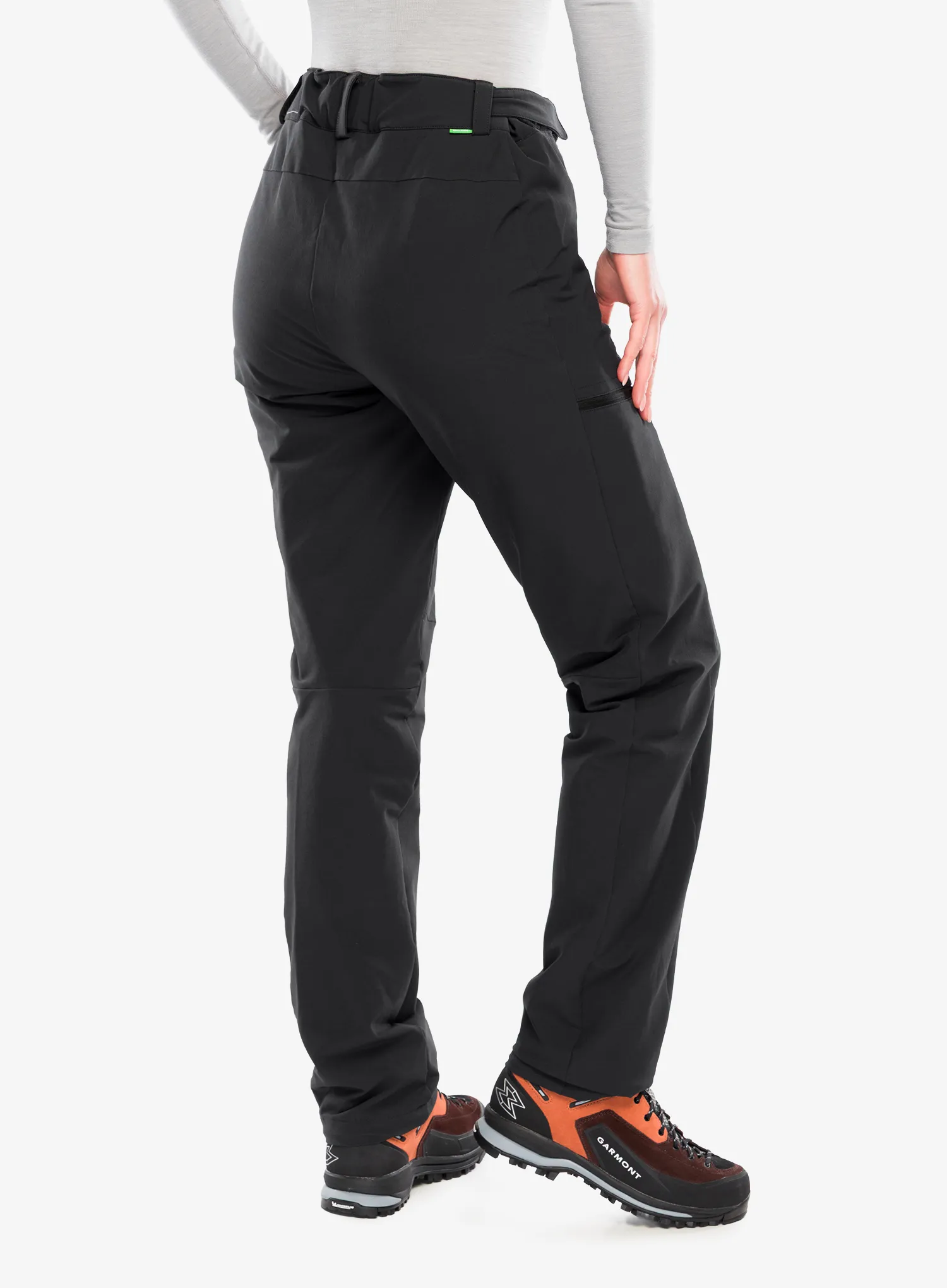 Dámske trekingové nohavice Vaude Skomer Winter Pants II - black