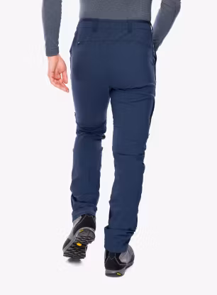 Trekingové nohavice Fjallraven Abisko Hybrid Trail Trs - navy