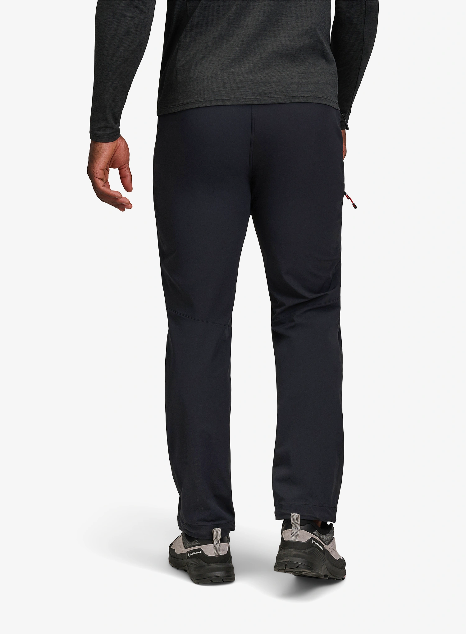 Turistické nohavice Black Diamond Alpine Pants - black/black