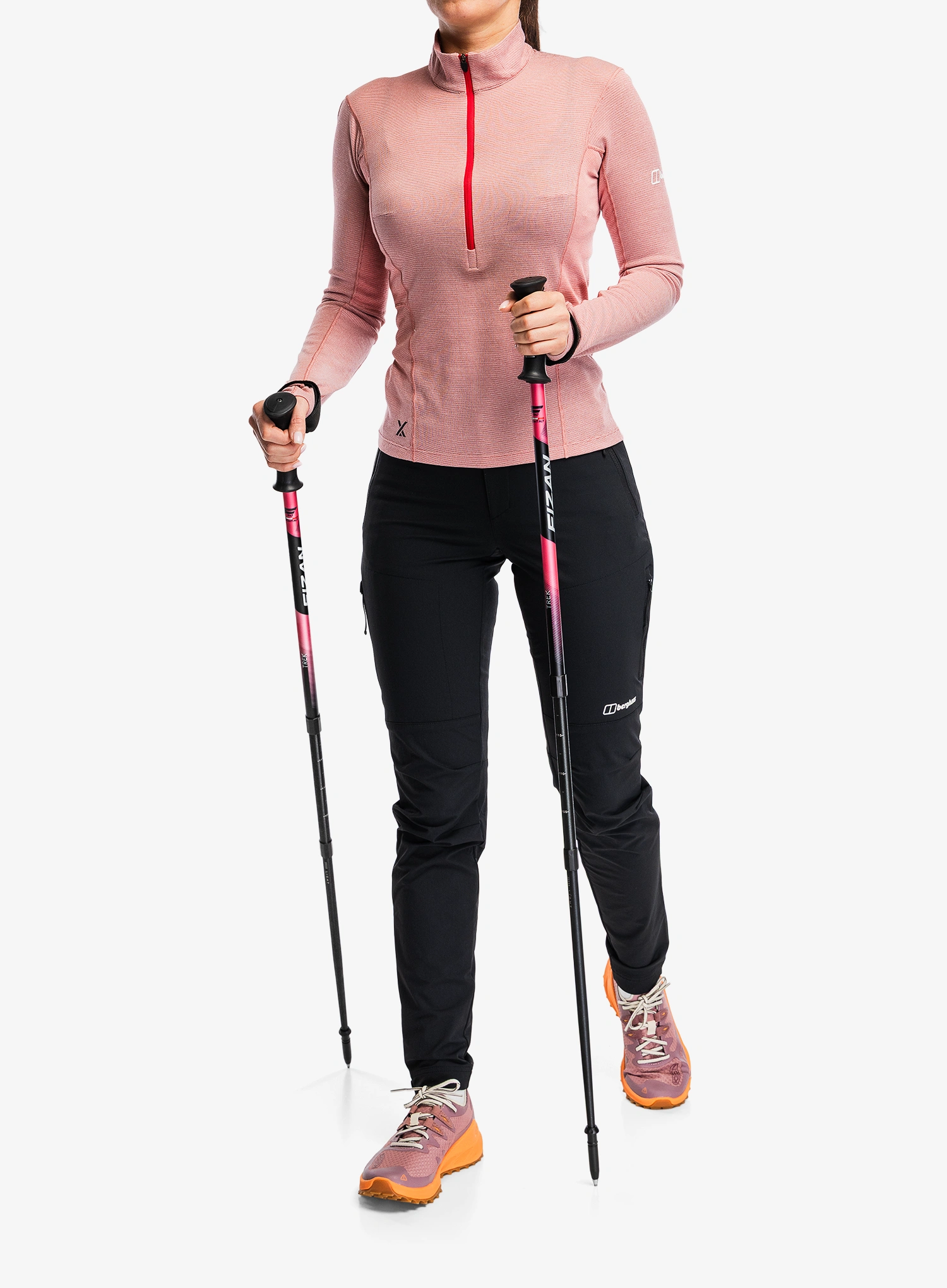 Turistické nohavice dámske Berghaus Trail-Explorer Pant - jet black