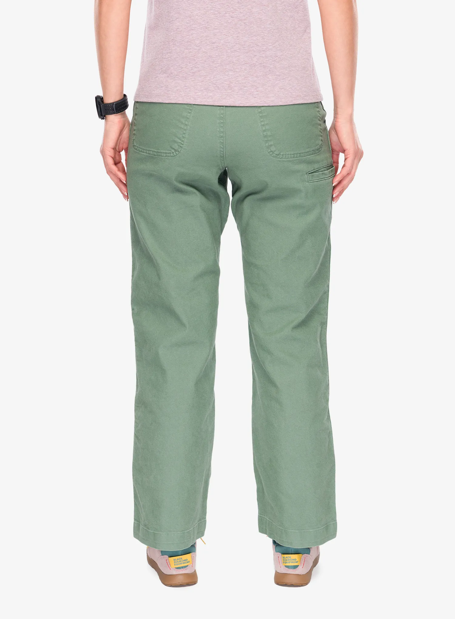 Turistické nohavice dámske Black Diamond Dogma Pants - laurel green