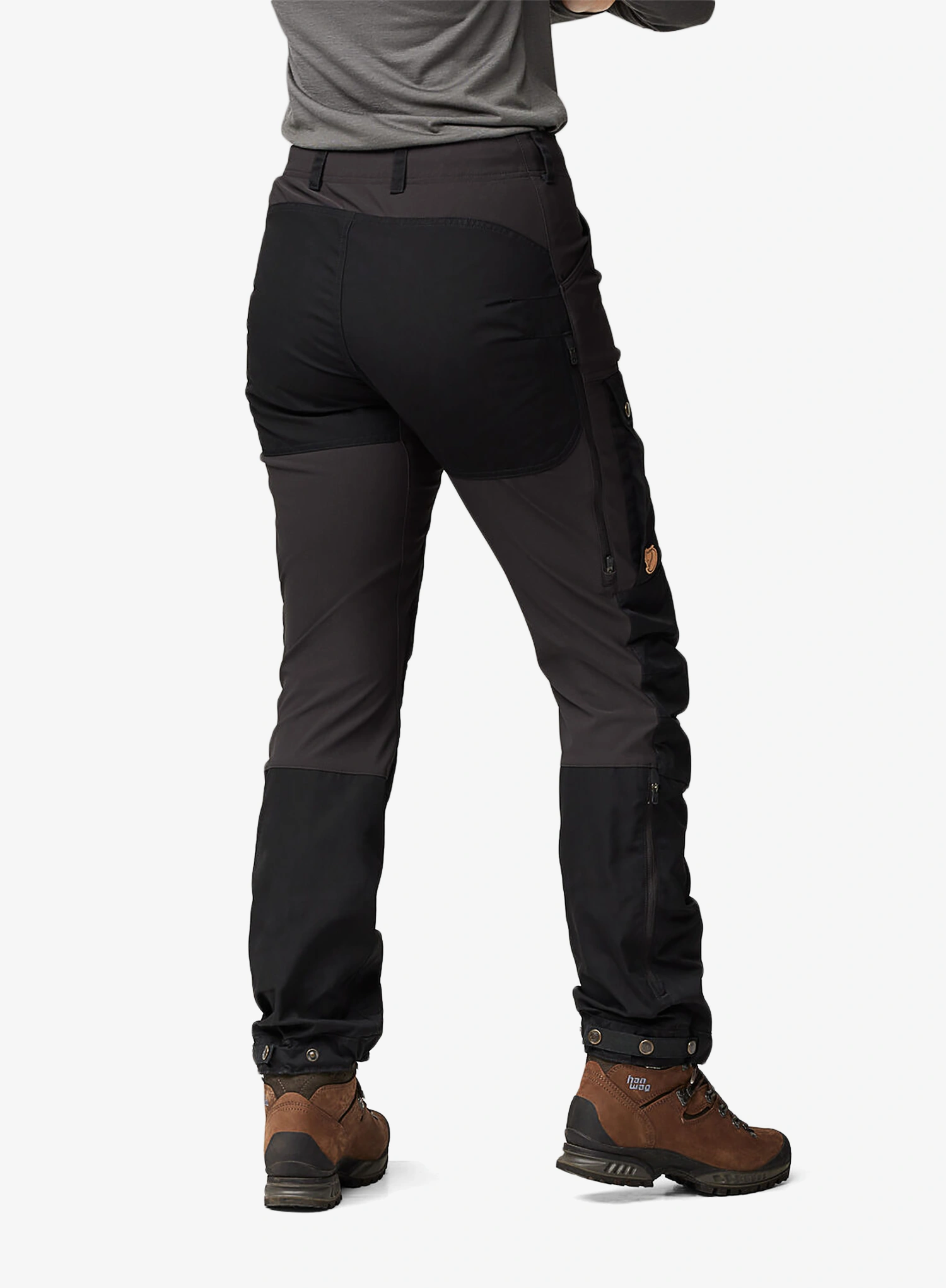 Turistické nohavice dámske Fjallraven Keb Trousers - black