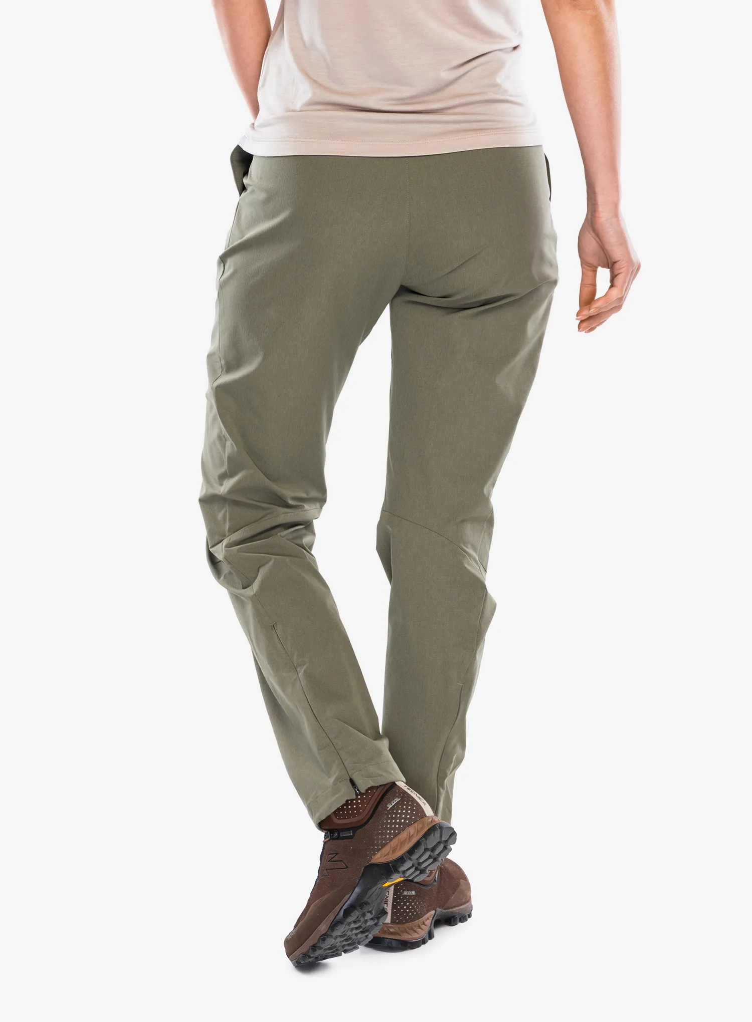 Turistické nohavice dámske Houdini Go Pants - sage green