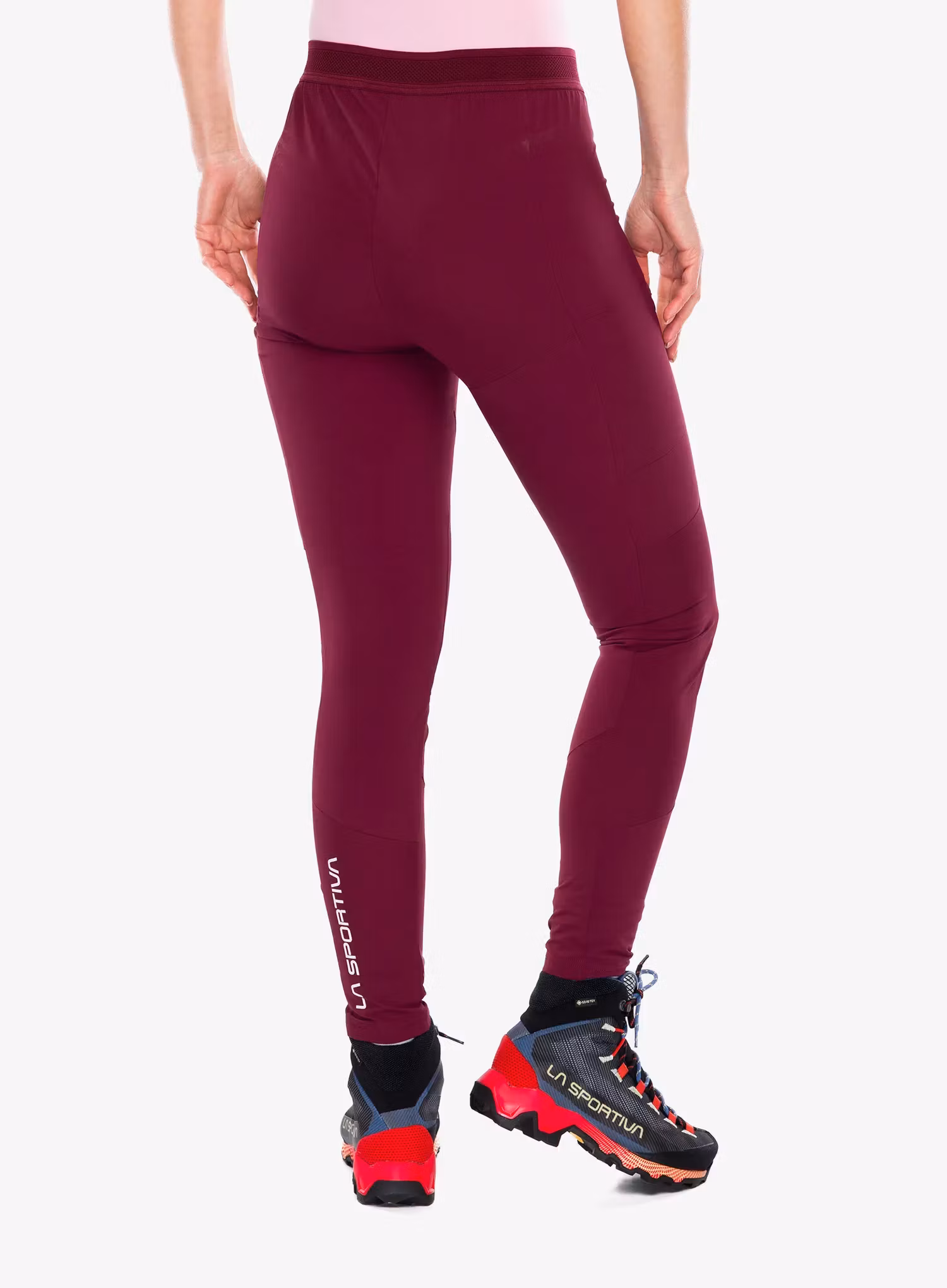 Turistické nohavice dámske La Sportiva Camino Tight Pant - redwood/chalk