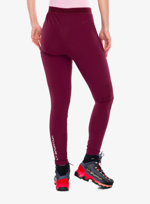 Turistické nohavice dámske La Sportiva Camino Tight Pant - redwood/chalk