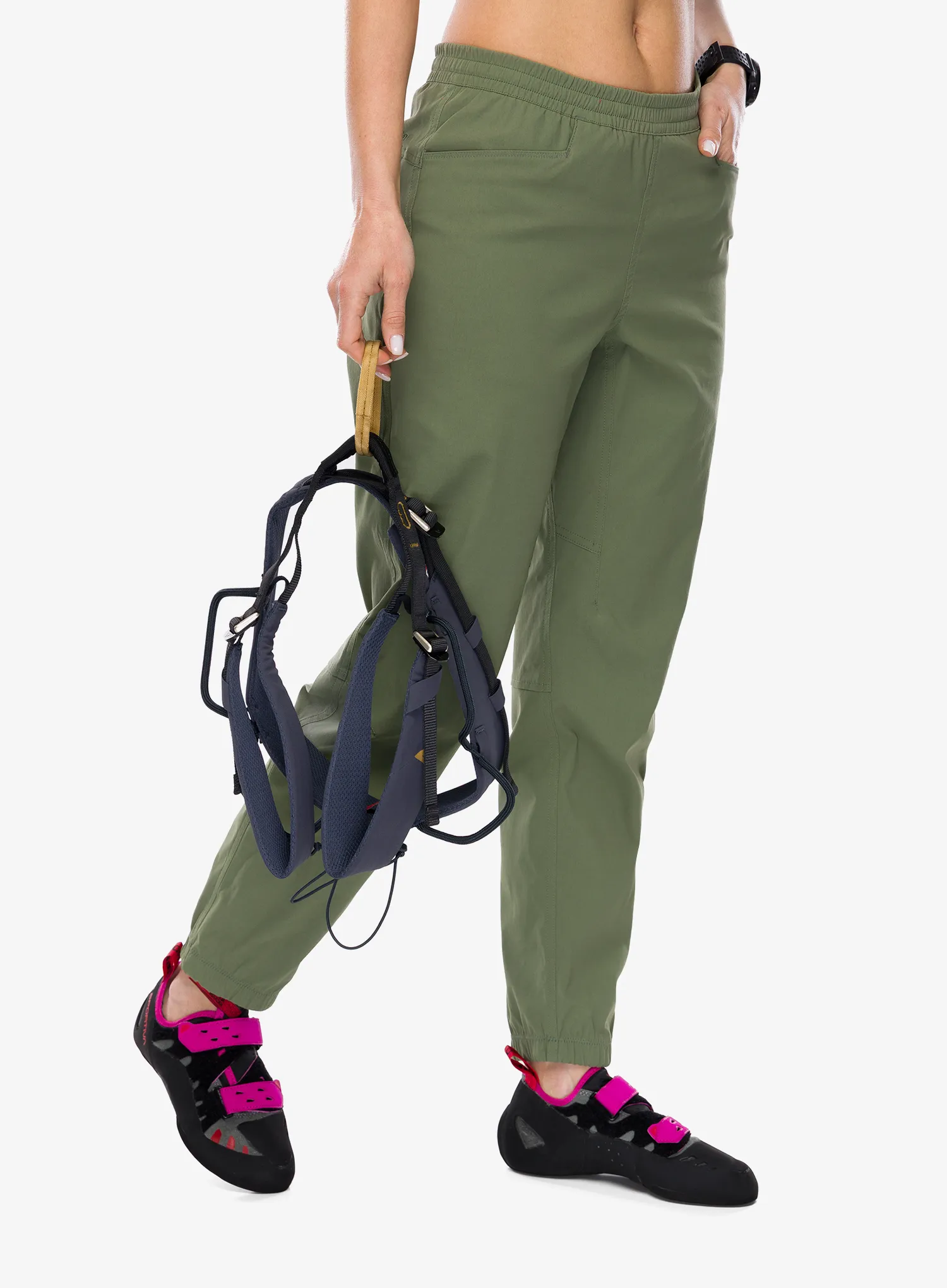 Turistické nohavice dámske La Sportiva Gambit Pant - cypress/cypress
