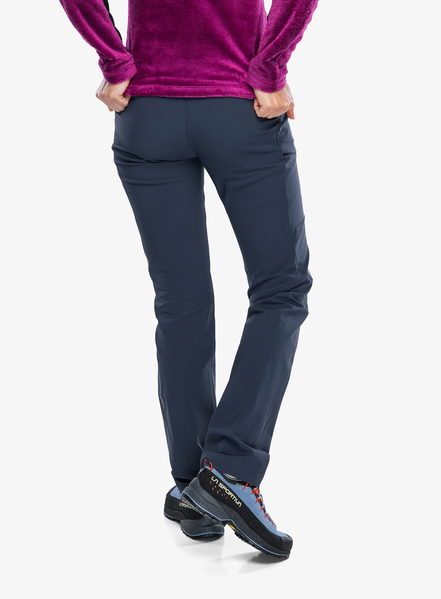 Turistické nohavice dámske Montura Vertigo Bright Pants - graphite blue/turquoise