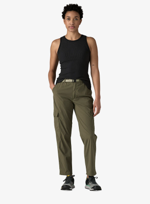 Turistické nohavice dámske Patagonia Outdoor Everyday Cargo Pants - basin green