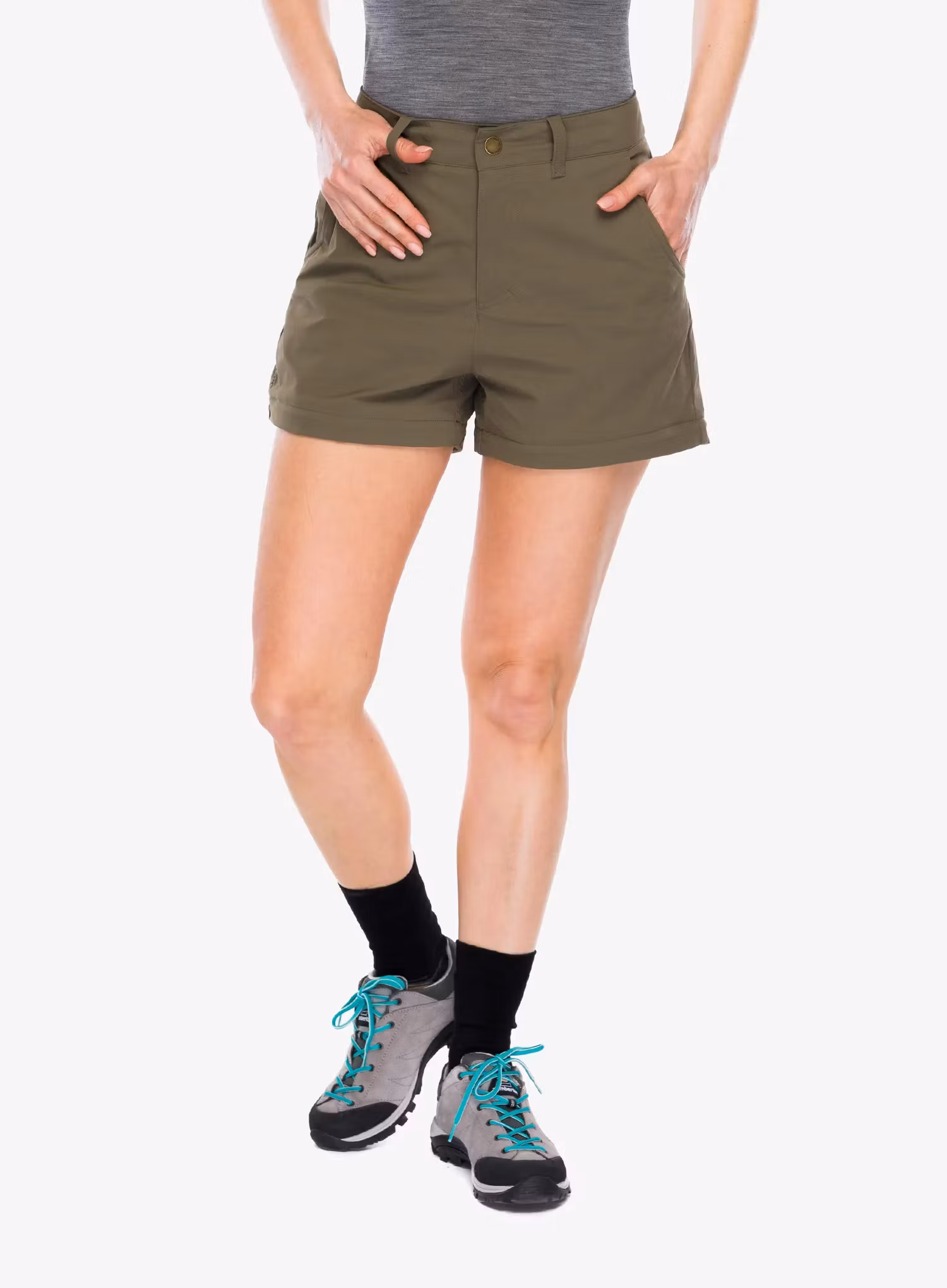 Turistické nohavice dámske Royal Robbins Wilder Zip-Off Pant - everglade