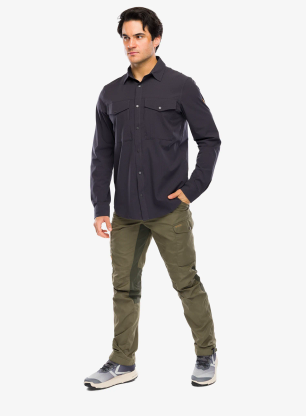 Turistické nohavice Fjallraven Kaipak Trousers - laurel green/deep forest