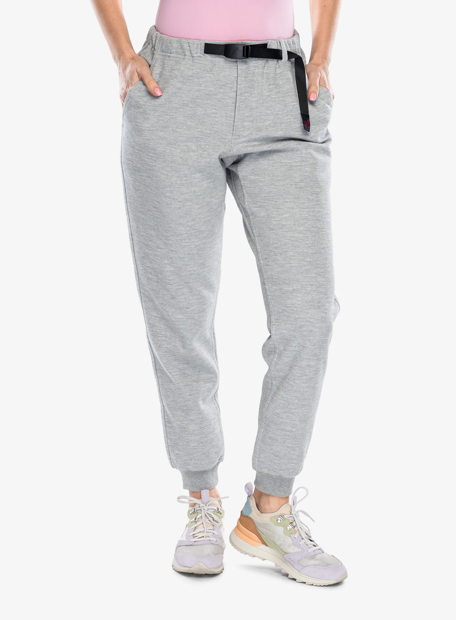 Turistické nohavice Gramicci Coolmax Narrow Rib Pant - heather grey