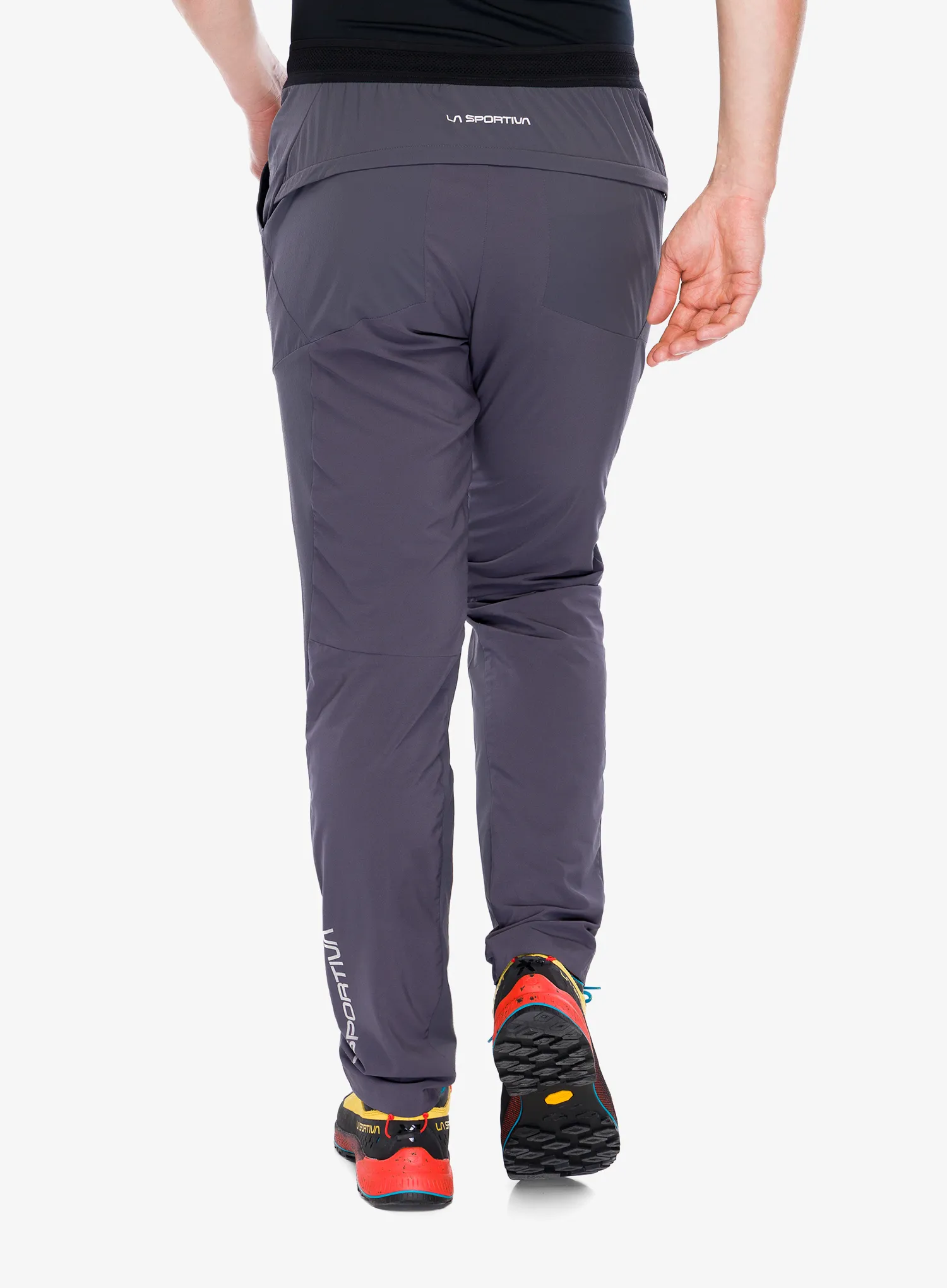Turistické nohavice La Sportiva Trail Guard Pants - onyx/chalk