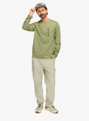 Pánske turistické nohavice Patagonia Outdoor Everyday Pants - weathered stone