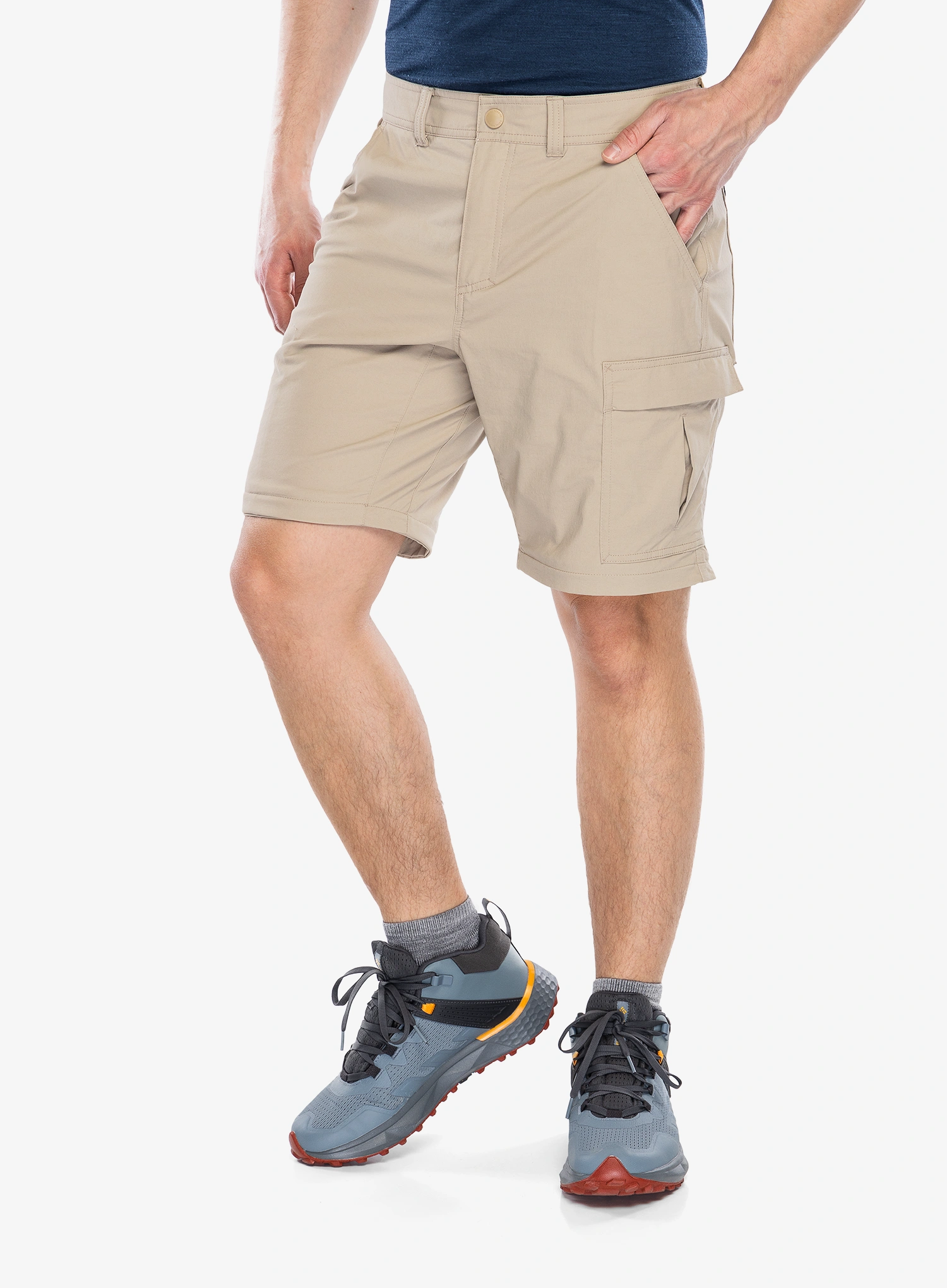 Turistické nohavice Royal Robbins Wilder Zip-Off Pant - khaki