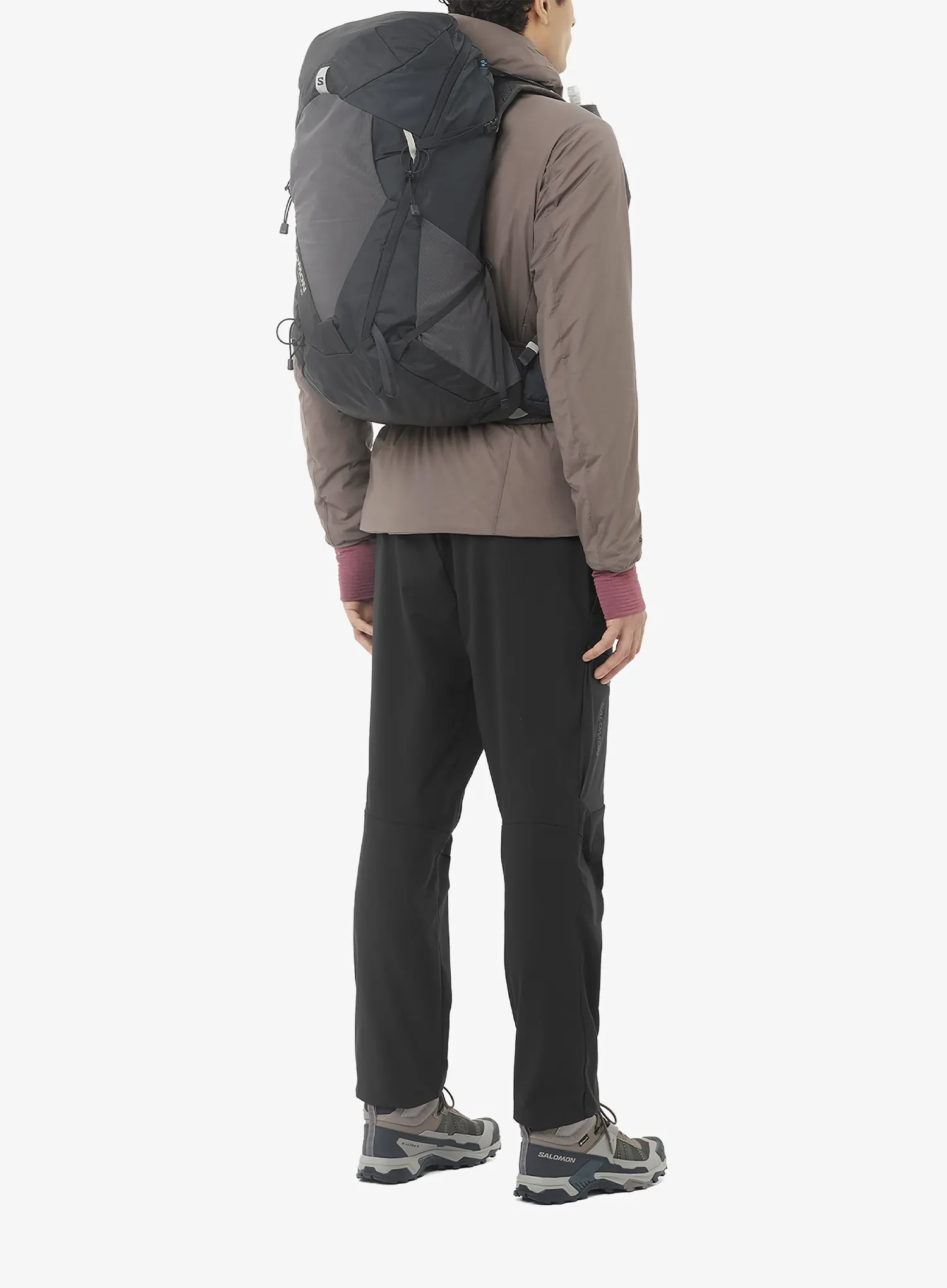 Turistické nohavice Salomon Outerpath Utility Pants - deep black