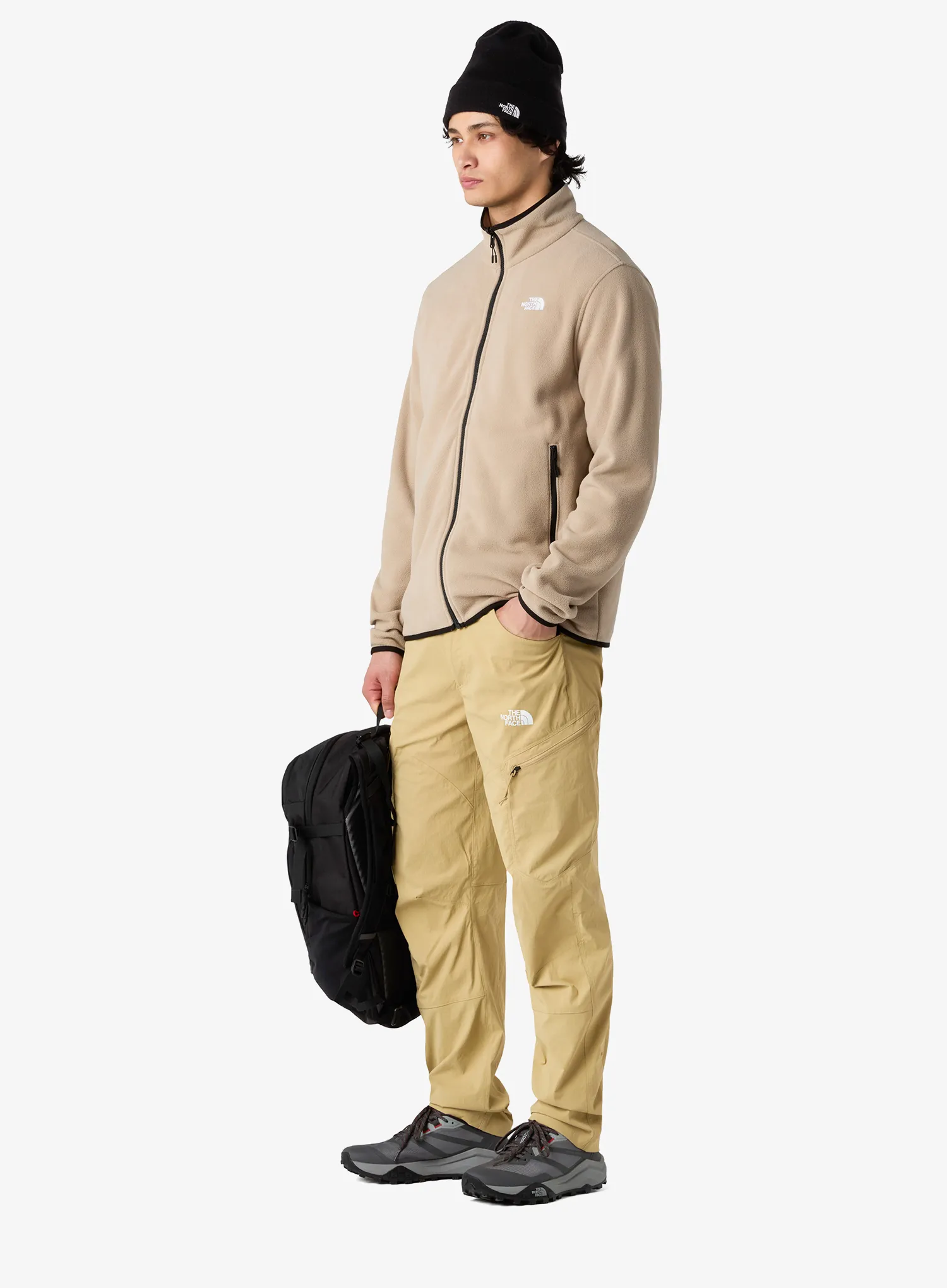 Turistické nohavice The North Face Exploration Reg Tapered Pants - khaki stone