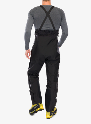 Trekingové nohavice Arcteryx Alpha SV Bib - black