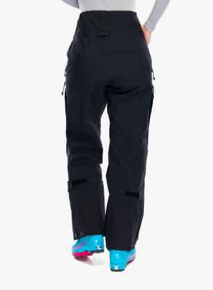 Dámske turistické nohavice Fjallraven Bergtagen GTX Pro Trousers - black/black