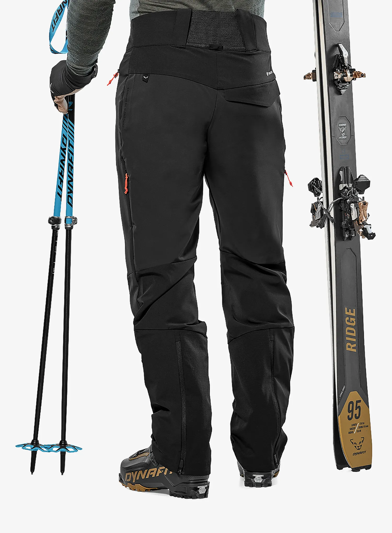 Trekingové nohavice Salewa Sella DST Pants - black out