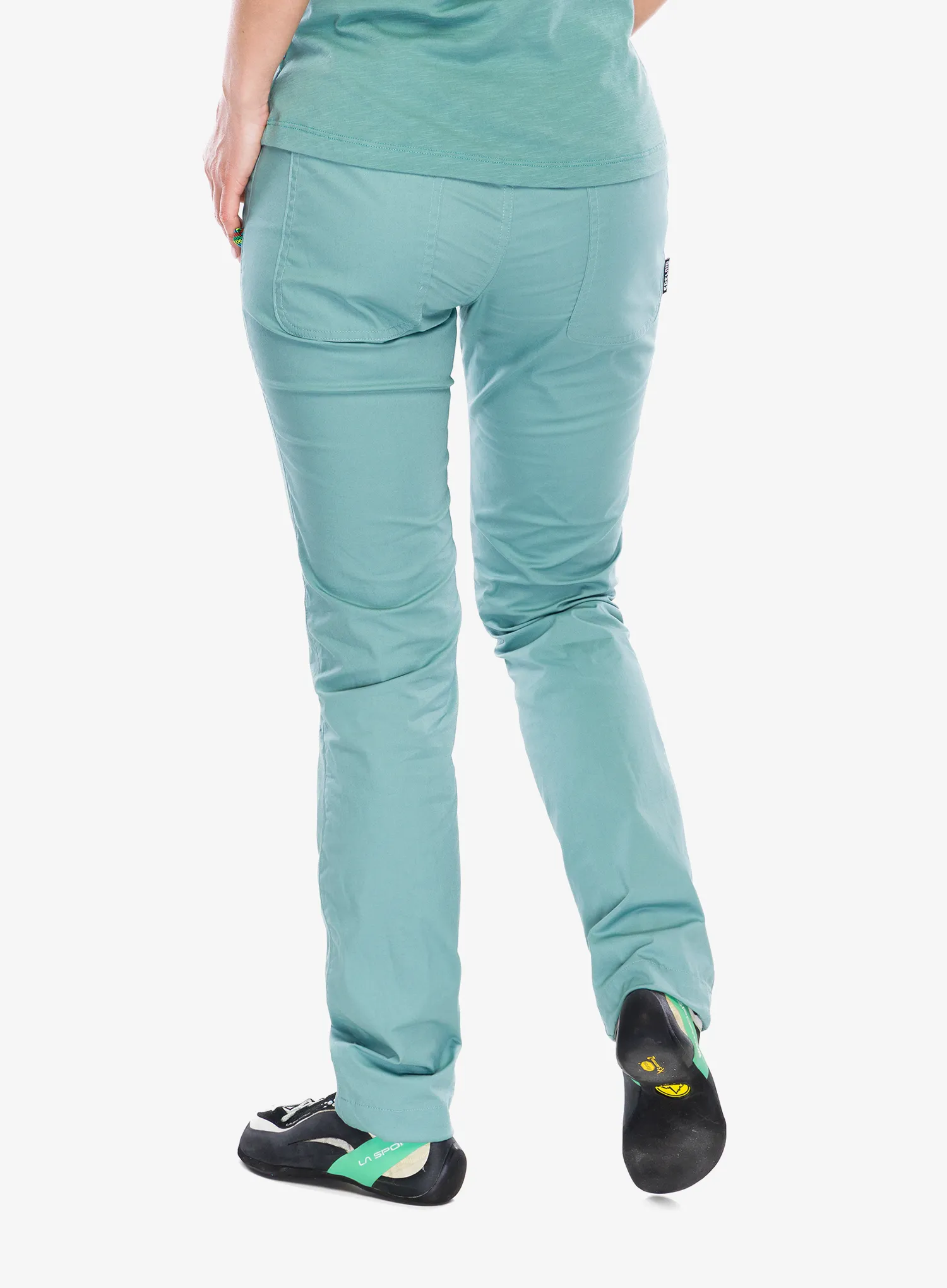 Lezecké nohavice dámske Edelrid Nona Pants  - mineral blue