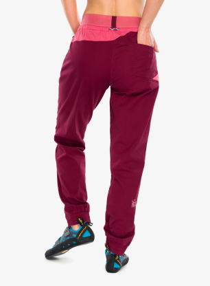 Lezecké nohavice dámske La Sportiva Tundra Pants - redwood/rosebay