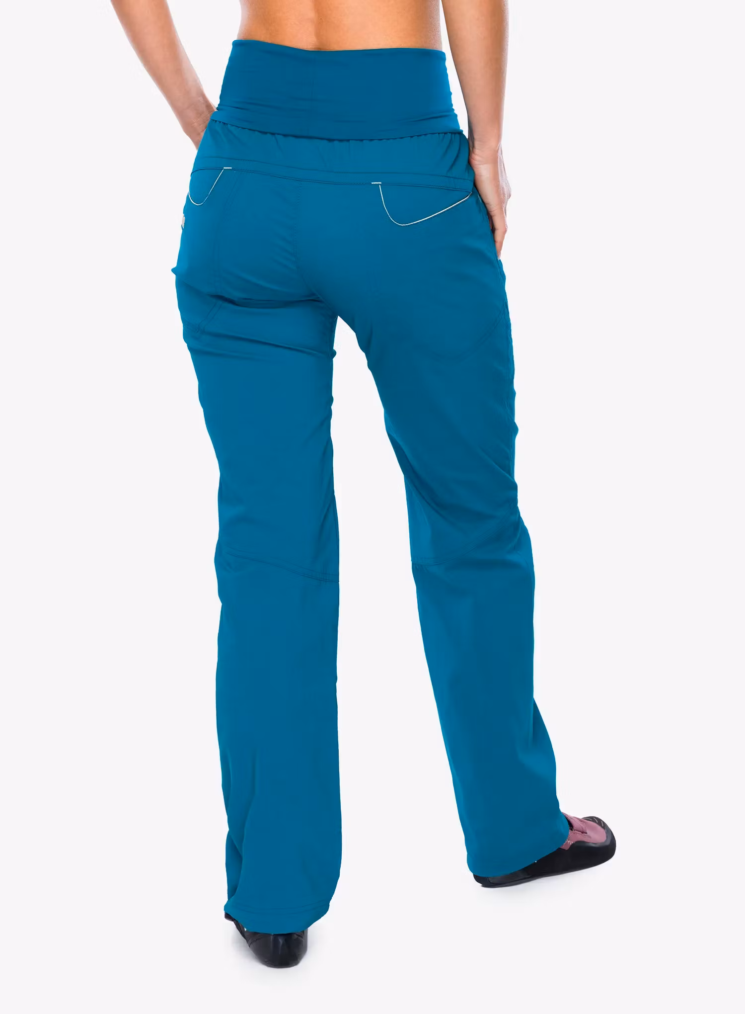 Lezecké nohavice dámske Ocun Noya Eco Pants - turquoise deep lagoon