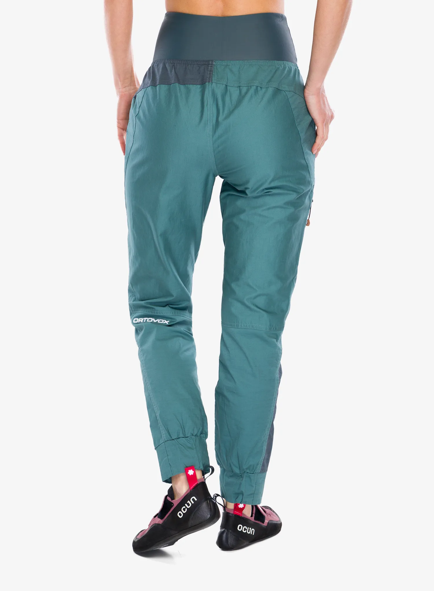 Lezecké nohavice dámske Ortovox Valbon Pants - arctic grey