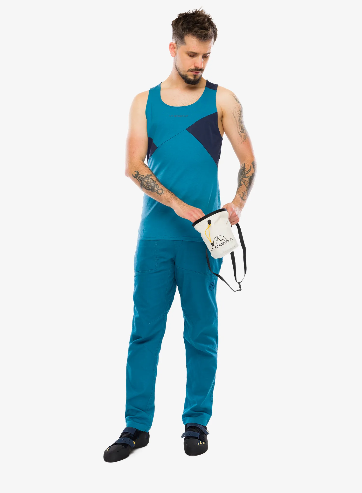 Lezecké nohavice La Sportiva Bolt Pant - lake/night sky