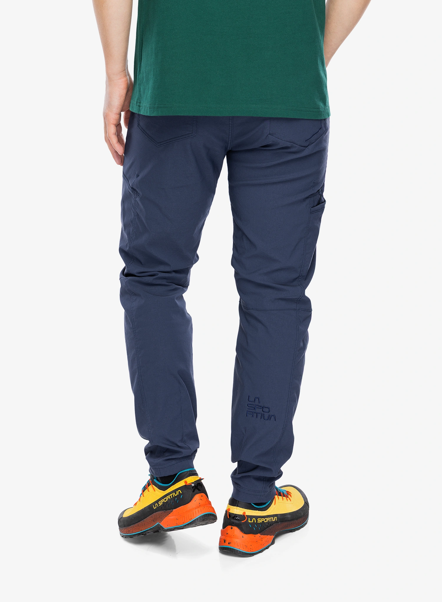Lezecké nohavice La Sportiva Talus Pant - night sky/chalk