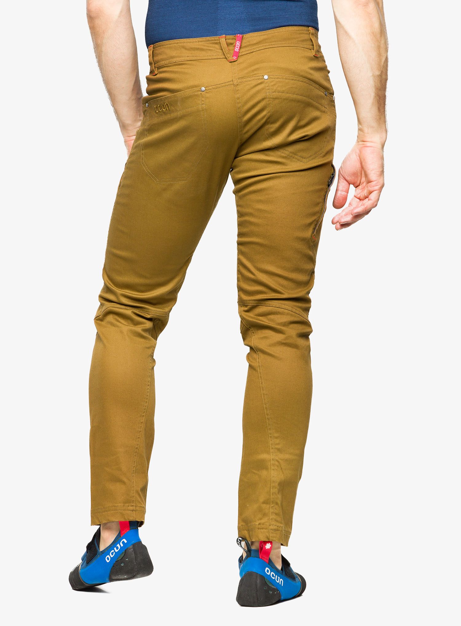 Lezecké nohavice Ocun Cronos Pants - brown breen