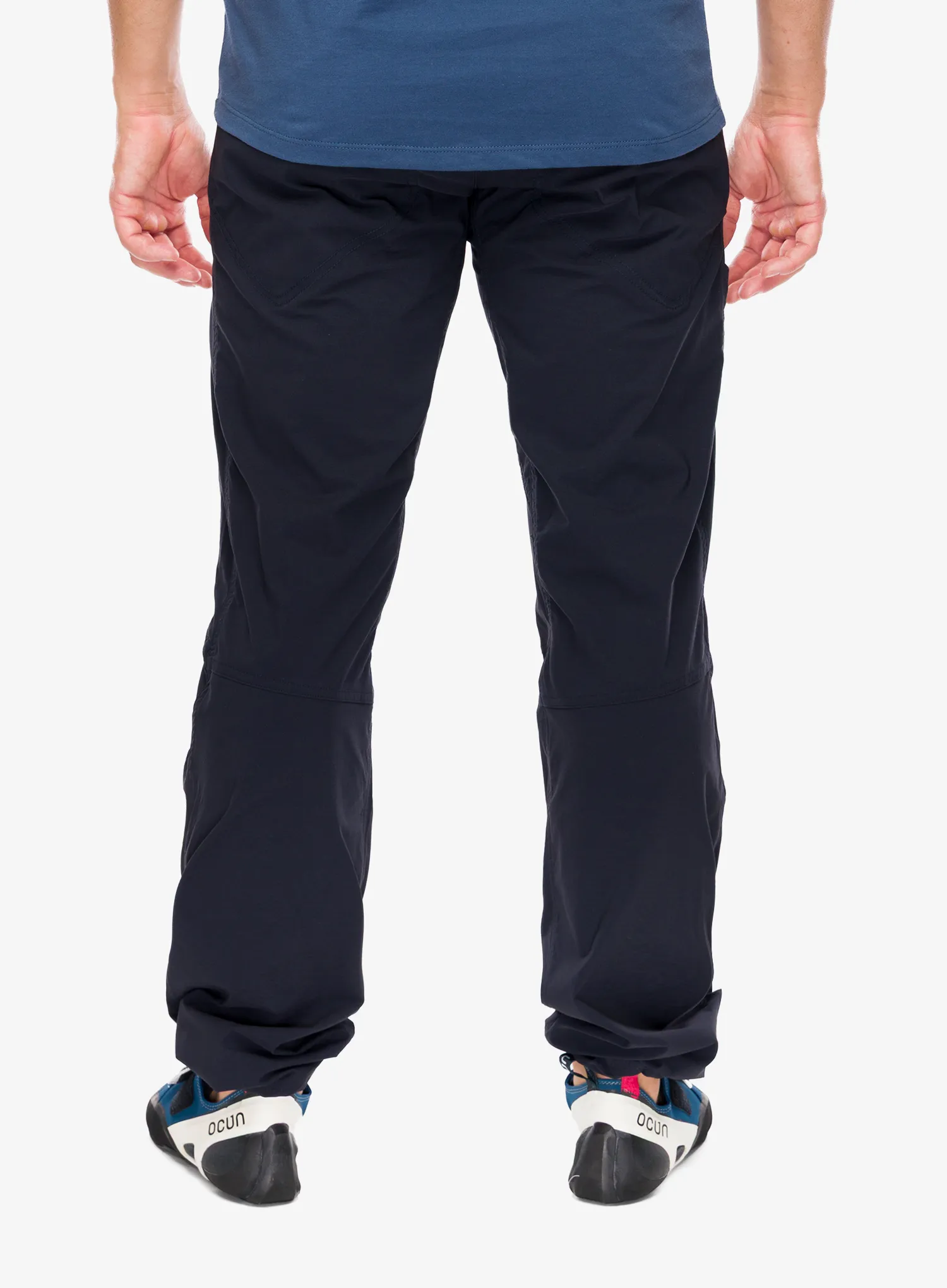 Lezecké nohavice Ocun Mania Eco Pants - anthracite dark navy