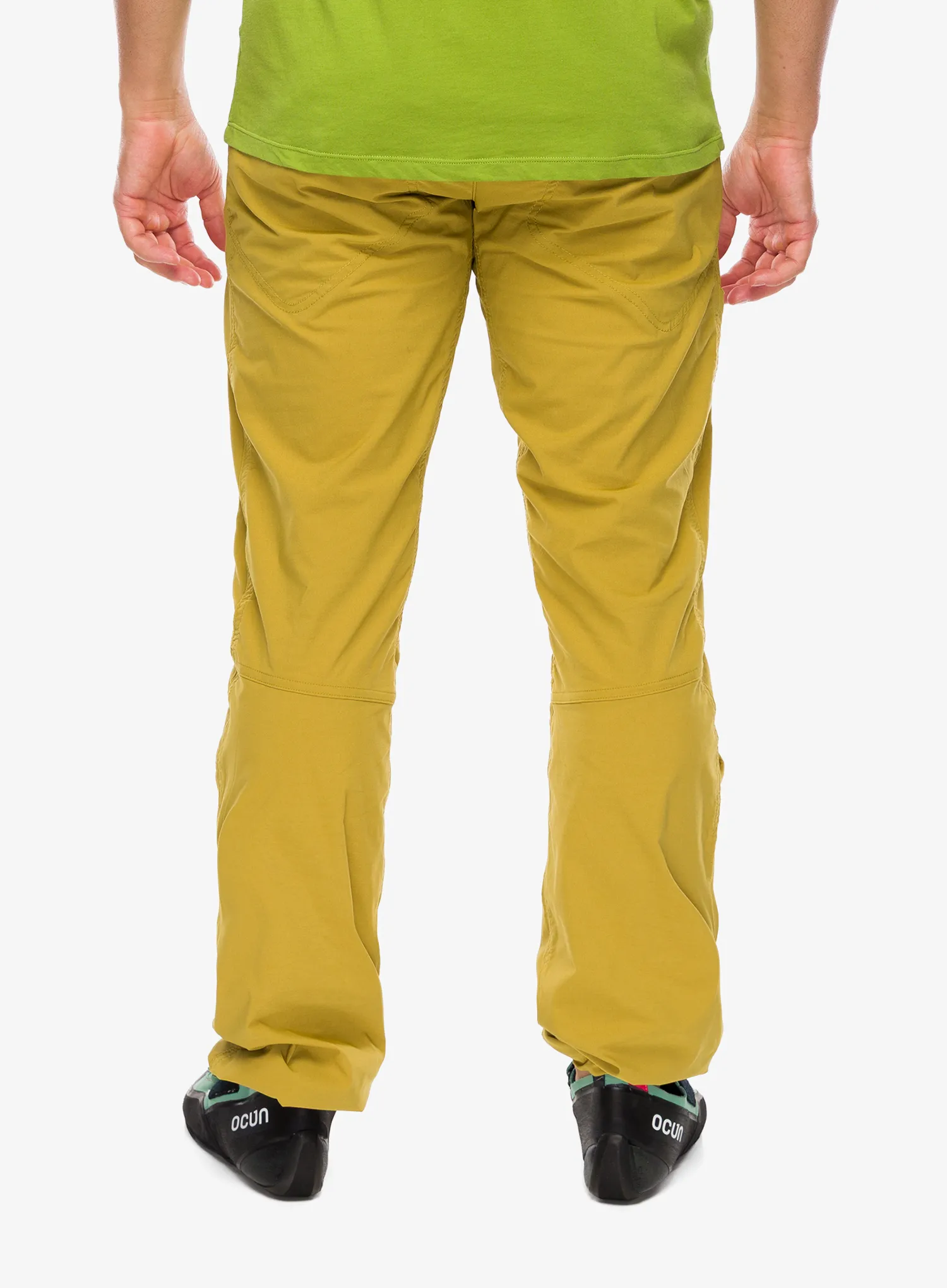 Lezecké nohavice Ocun Mania Pants - yellow dried tobacco