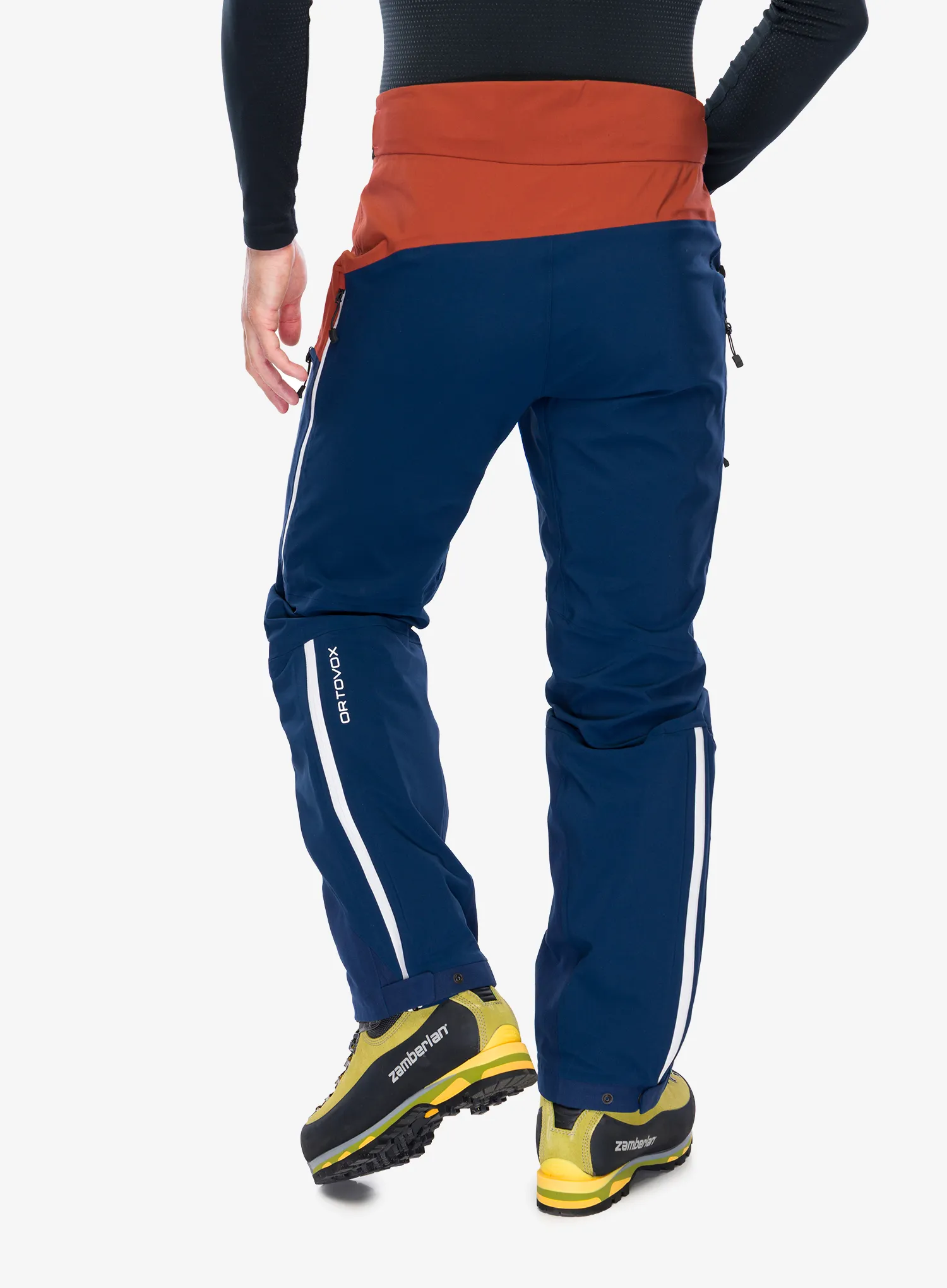 Nepremokavé nohavice Ortovox Westalpen 3L Pants - deep ocean