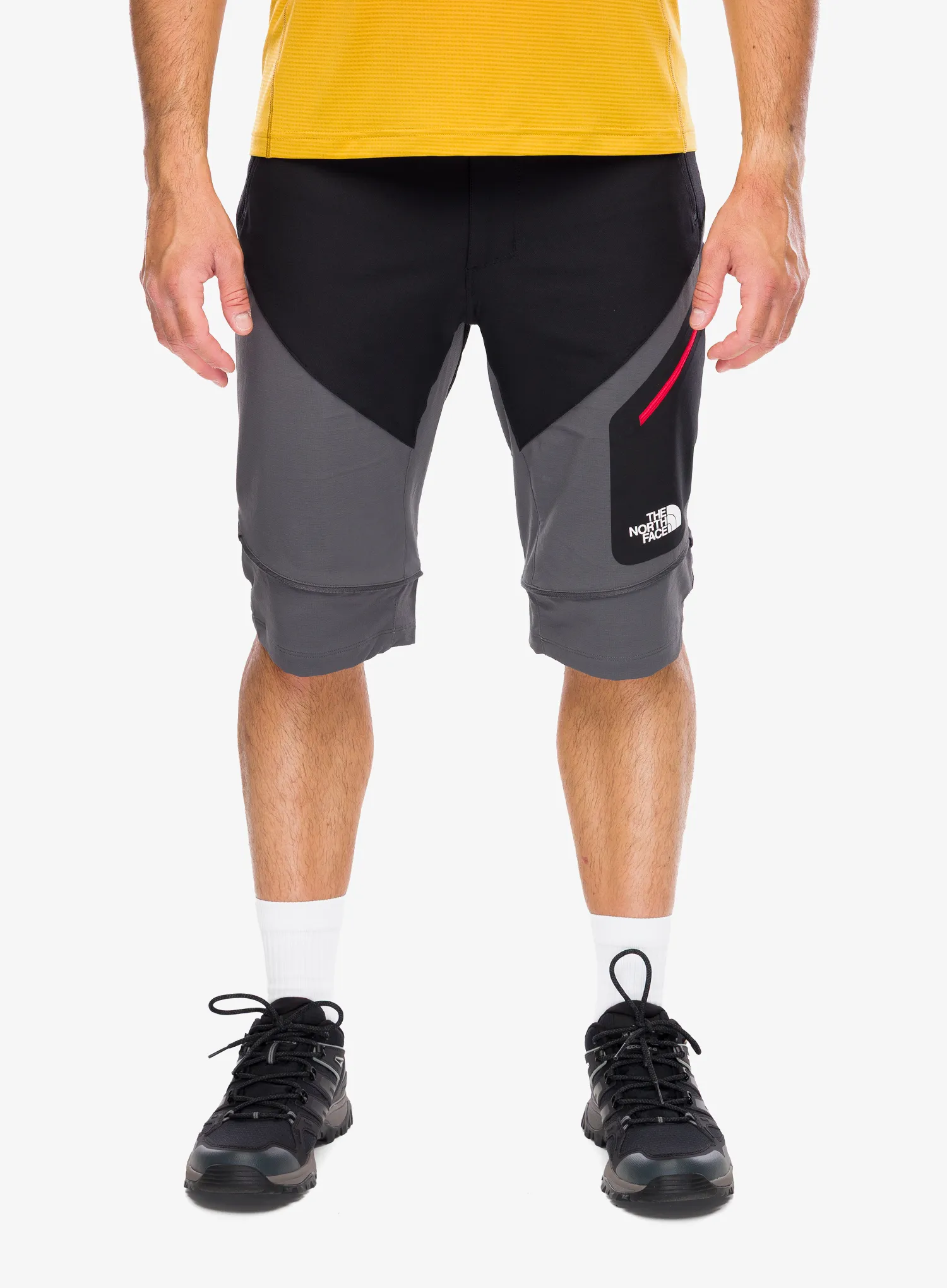 Nohavice The North Face Stolemberg Convertible Slim Tapered Pant - anthracite grey/tnf black