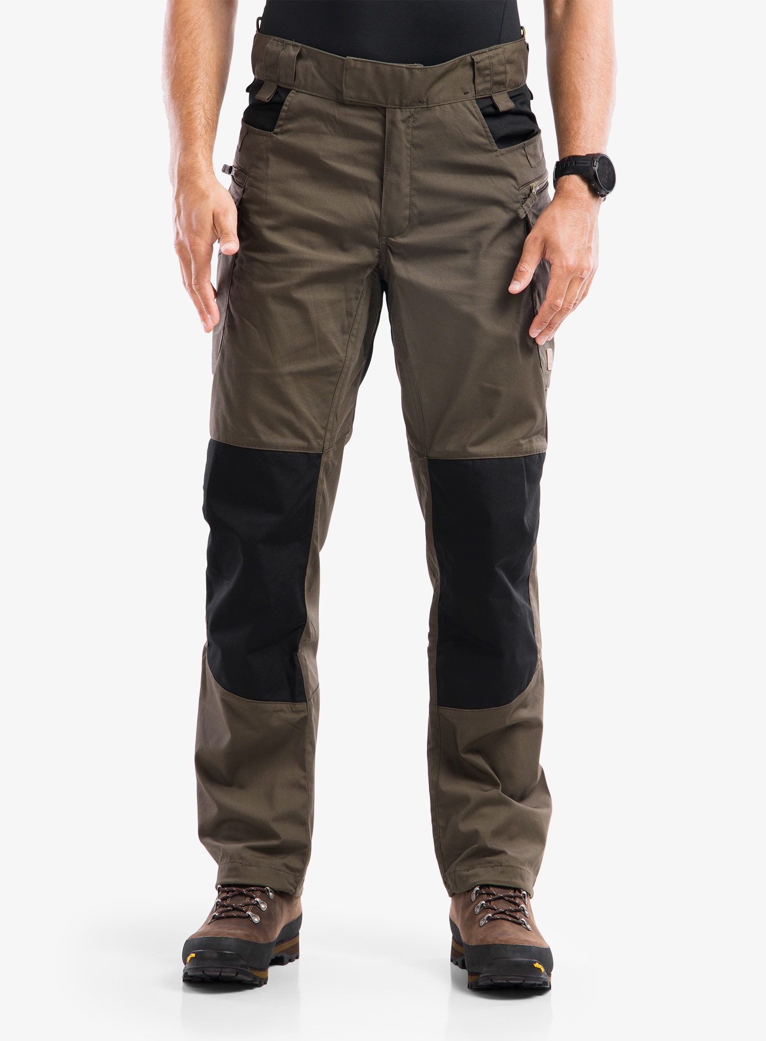 Turistické nohavice Helikon-Tex Pilgrim - taiga green/black
